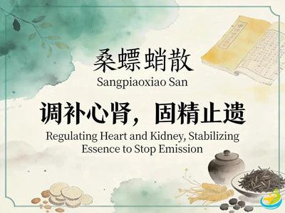 Sang Piao Xiao San: Traditional Chinese Formula for Urinary Health and Kidney Qi Support HJMEDICAL