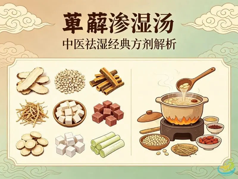 萆薢渗湿汤：清热利湿、治下焦湿热的经典方剂 HJMEDICAL