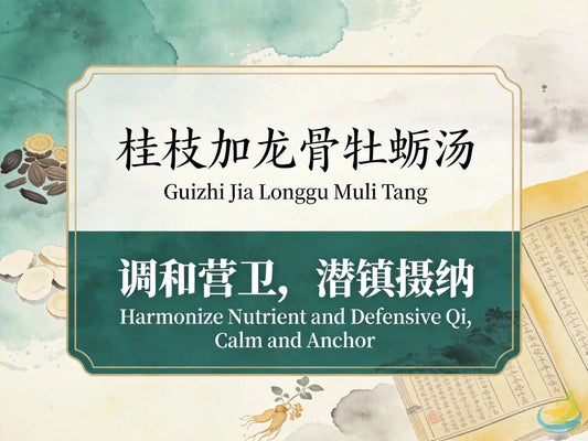 桂枝加龙骨牡蛎汤：调和营卫固摄安神，改善失眠与焦虑反复困扰 HJMEDICAL