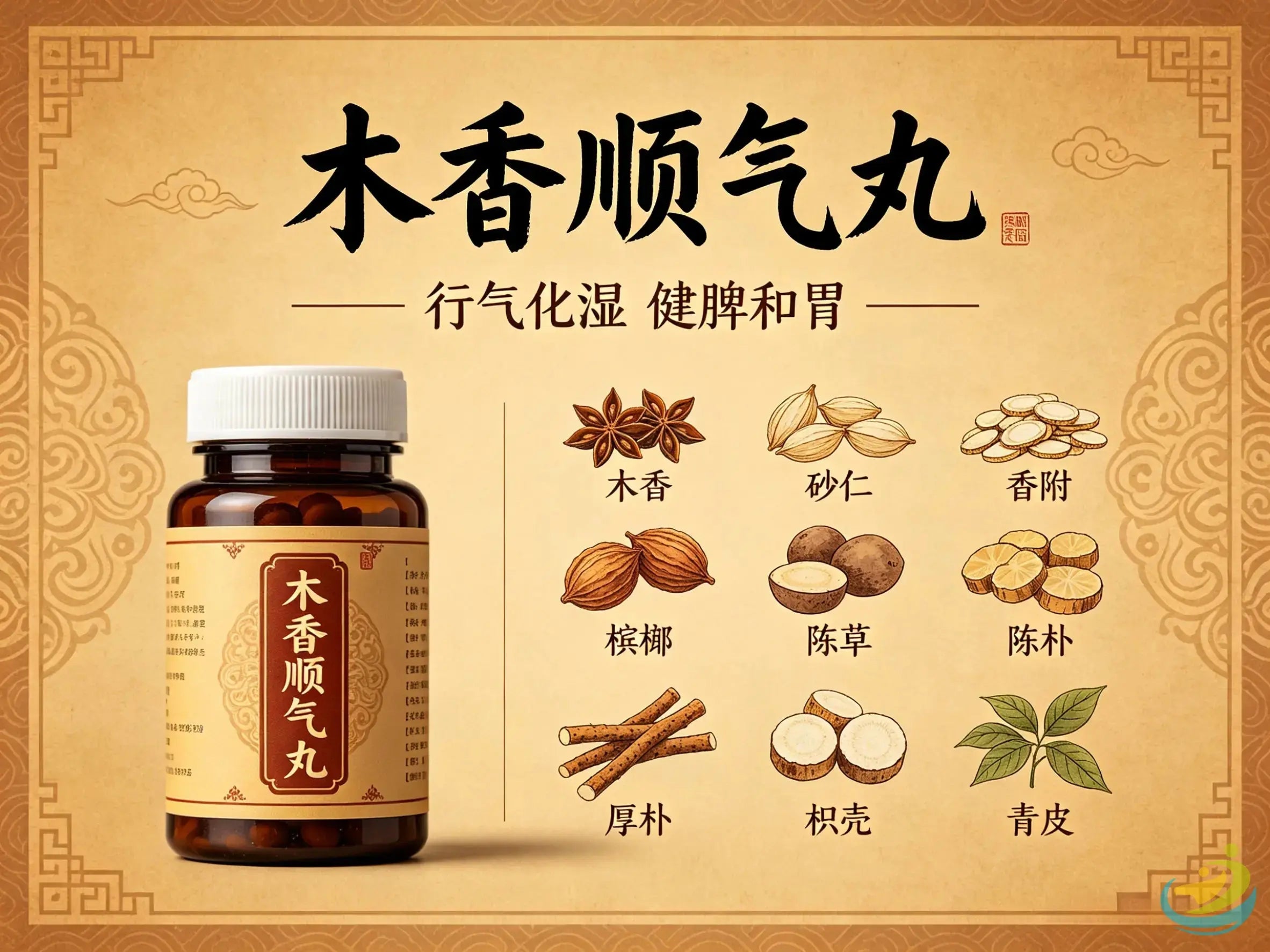 Mu Xiang Shun Qi Wan: The Classic Formula for Qi Stagnation, Abdominal Bloating and Damp-Turbidity HJMEDICAL