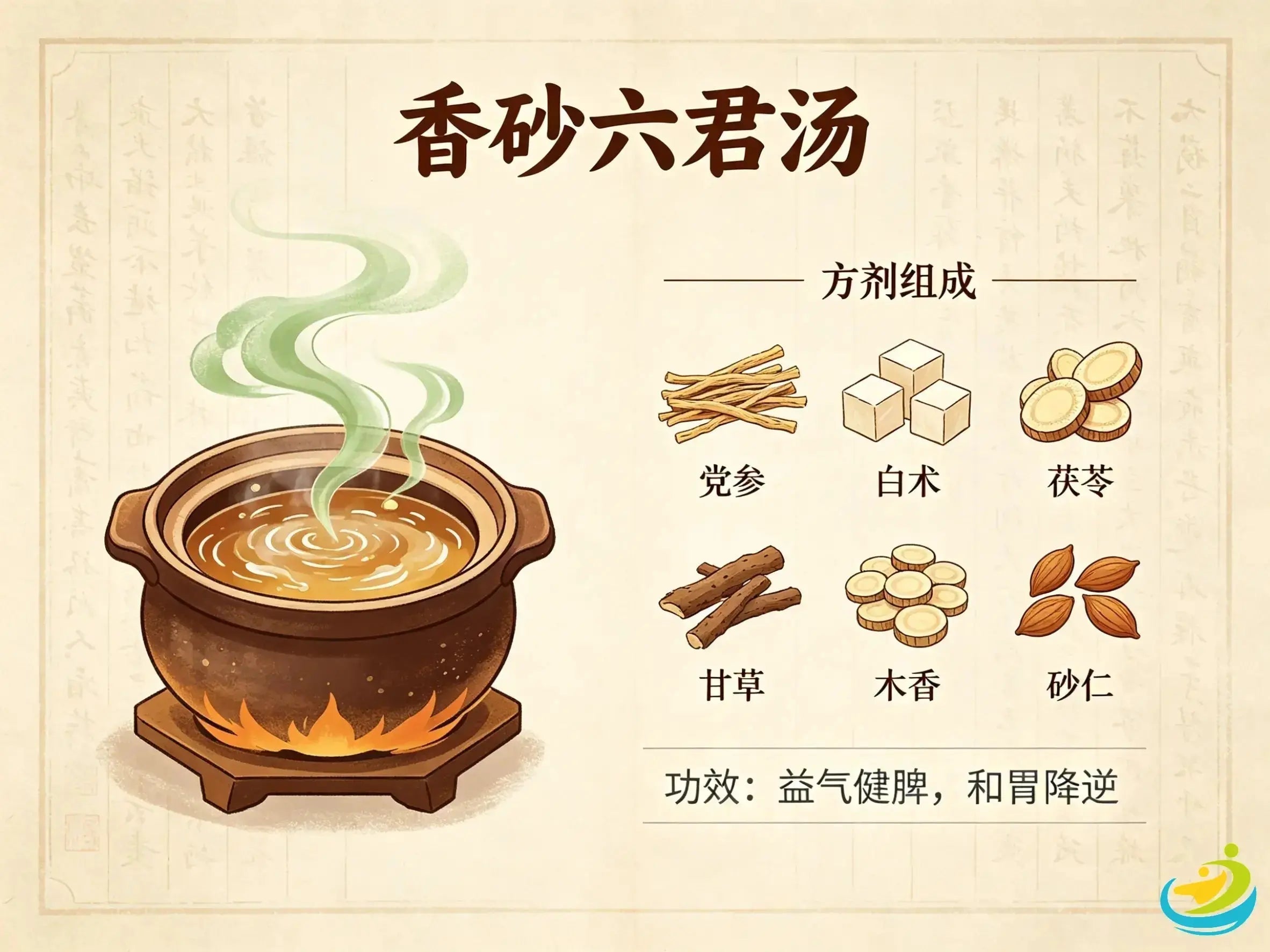 香砂六君汤：益气健脾、和胃化痰的经典调理方案 HJMEDICAL