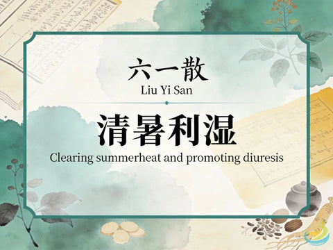 Liu Yi San: Talc and Licorice Powder for Summerheat and Damp-Heat Relief HJMEDICAL