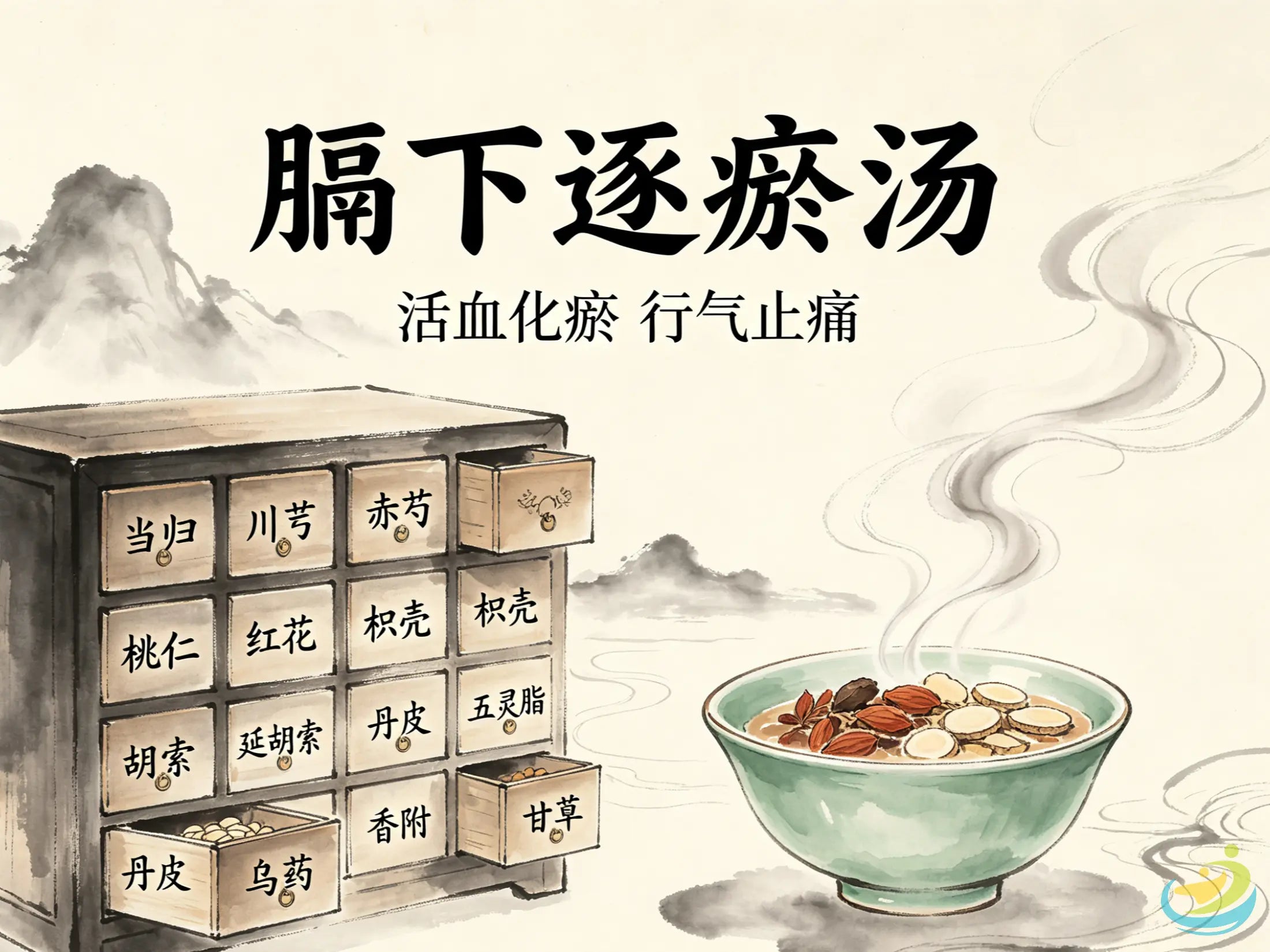 膈下逐瘀汤：活血化瘀行气止痛，改善子宫肌瘤、痛经与慢性盆腔疼痛问题 HJMEDICAL