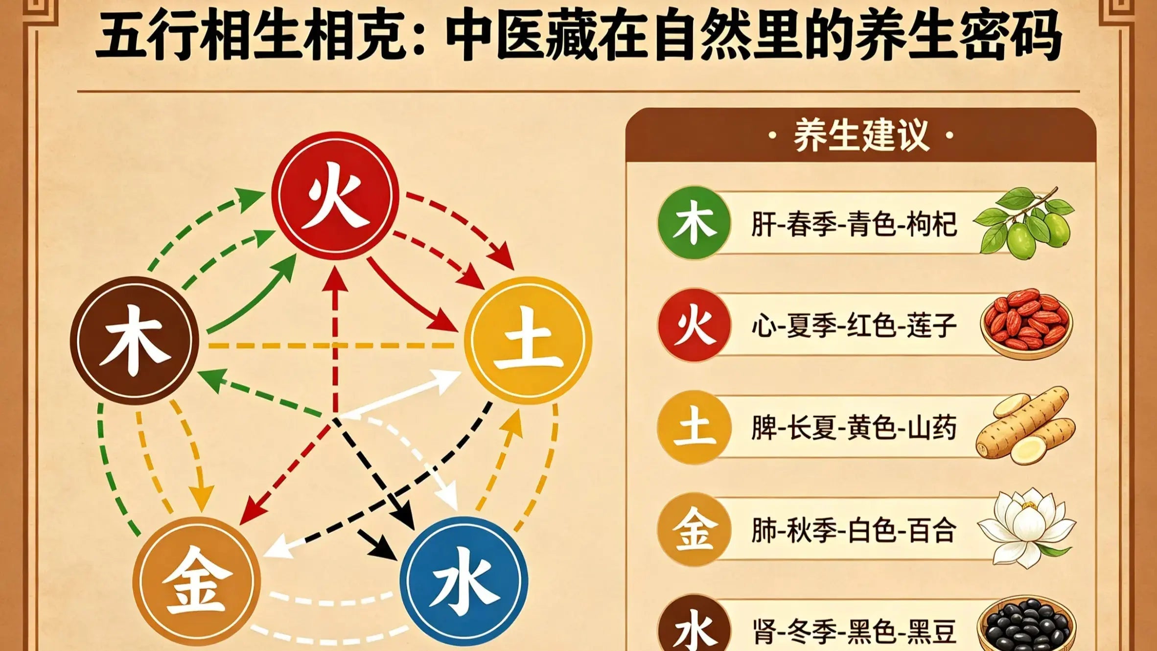 五行相生相克：中医藏在自然里的养生密码，读懂人体与天地的关联 HJMEDICAL