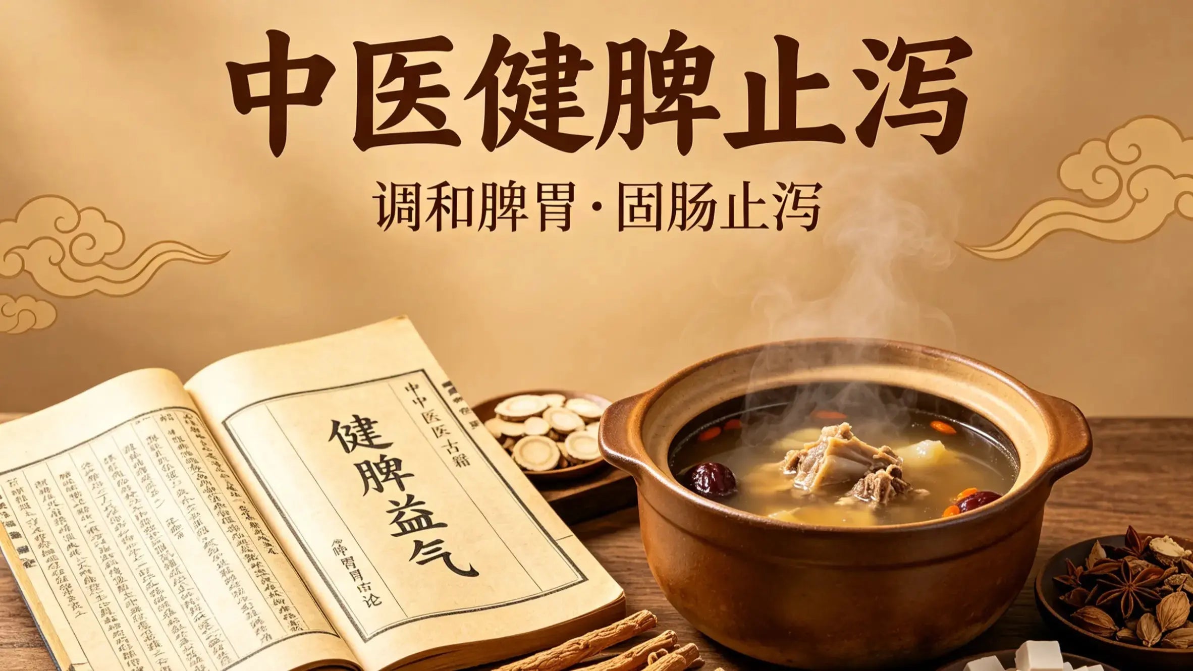 脾虚腹泻不用愁｜中医7大健脾止泻方法对比，对症调理不反复，温和养脾护肠 HJMEDICAL