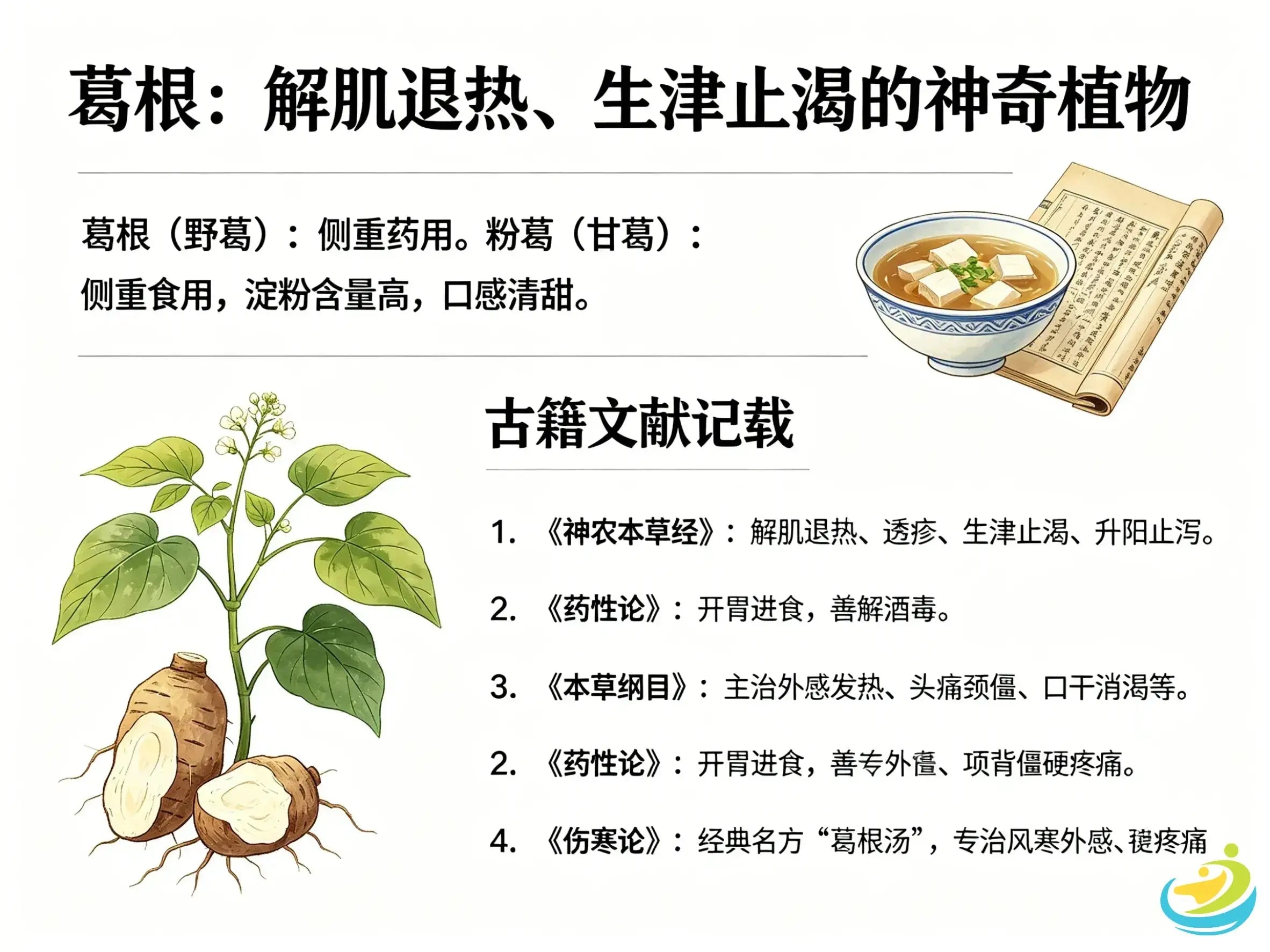 Ge Gen (Kudzu Root): The Herb for Resolving Muscle-Layer Fever, Neck Rigidity and Generating Fluids HJMEDICAL