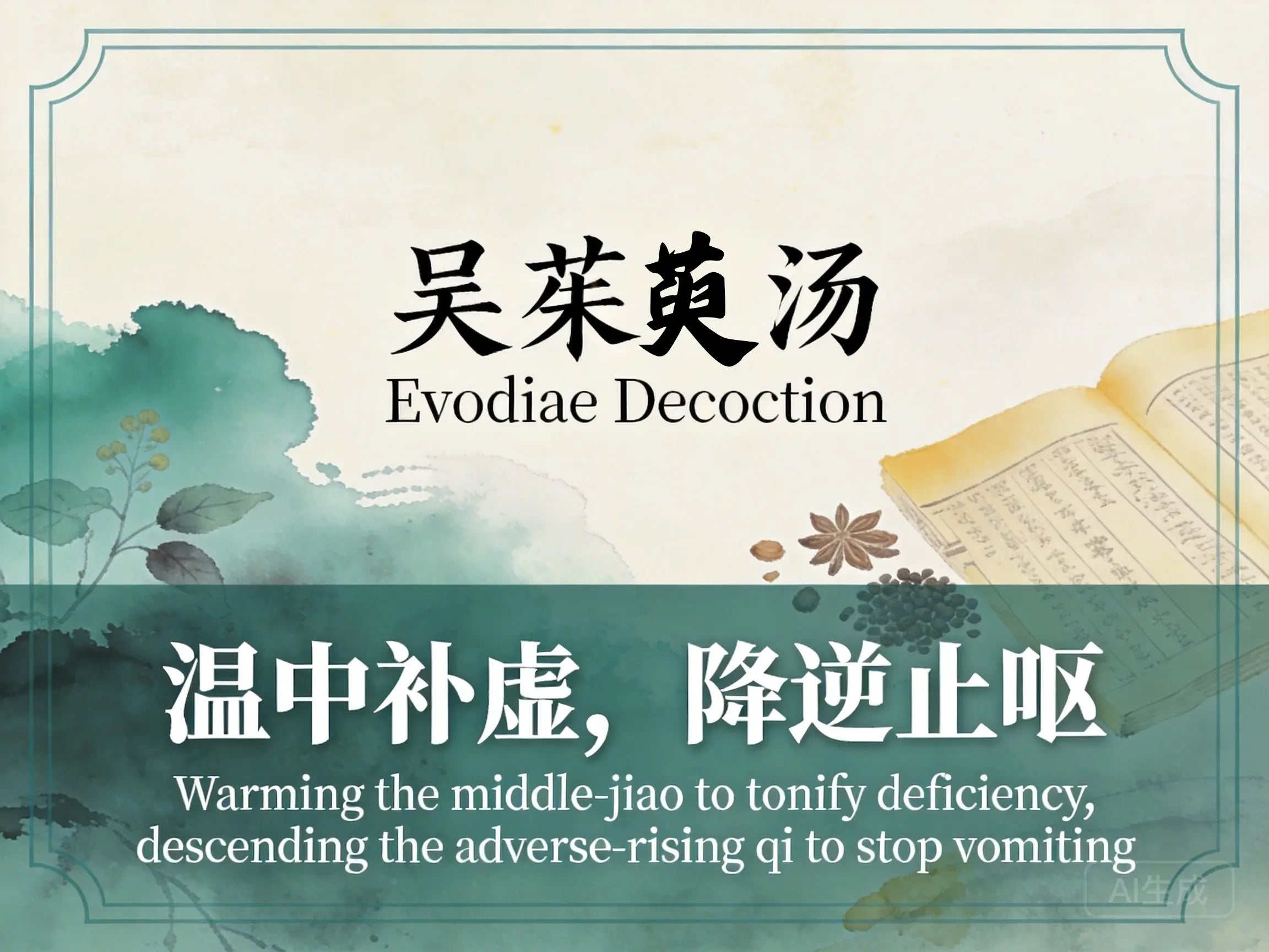 吴茱萸汤：温中降逆散寒，缓解偏头痛与胃食管反流反复发作 HJMEDICAL