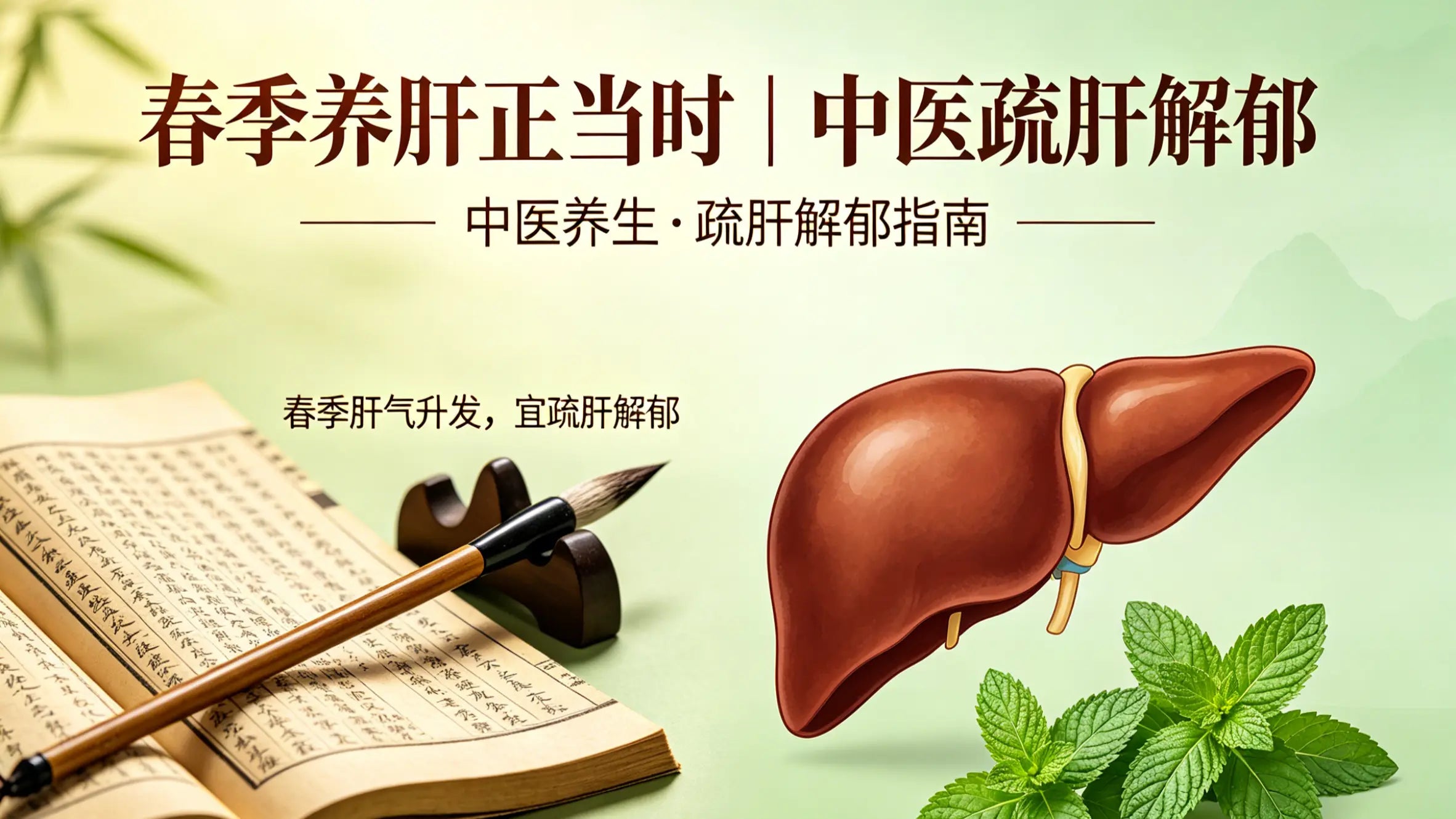 春季养肝正当时｜中医疏肝解郁8大方法+分型对比，食疗+防疫全攻略 HJMEDICAL