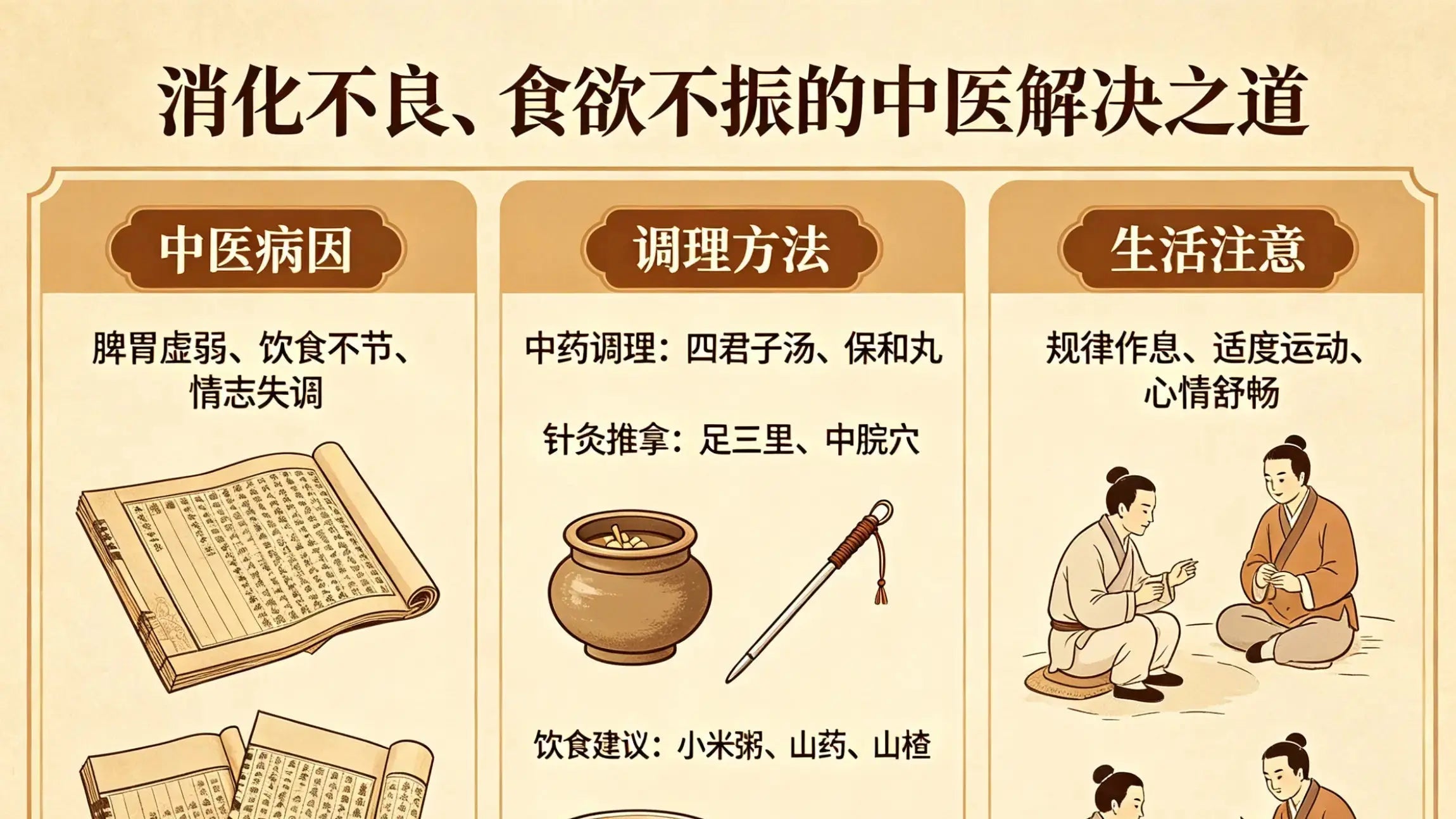 消化不良、食欲不振的中医解决之道：养脾胃、调气机，重拾好胃口 HJMEDICAL