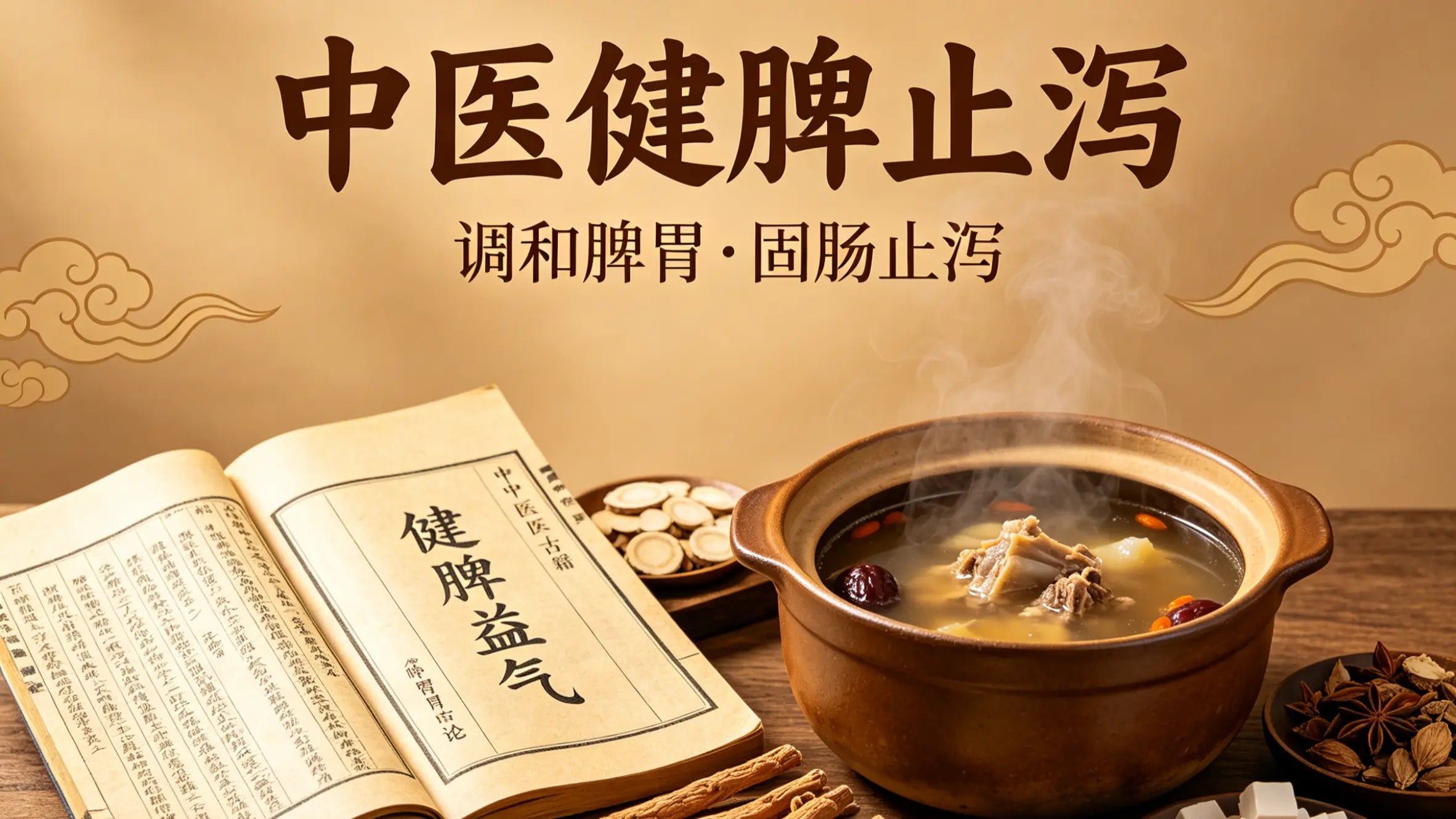 脾虚腹泻不用愁｜中医7大健脾止泻方法对比，对症调理不反复，温和养脾护肠 HJMEDICAL