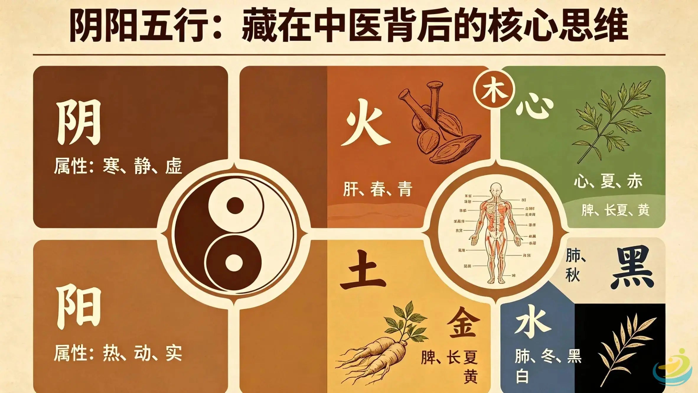 TCM Philosophy Primer: Yin-Yang and Five Elements — The Core Logic Behind Chinese Medicine HJMEDICAL