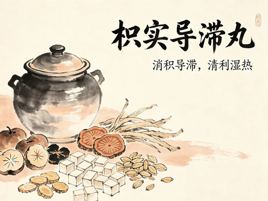 枳实导滞丸：消积导滞清热祛湿，改善便秘、腹胀与消化不良问题 HJMEDICAL