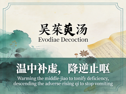 吴茱萸汤：温中降逆散寒，缓解偏头痛与胃食管反流反复发作