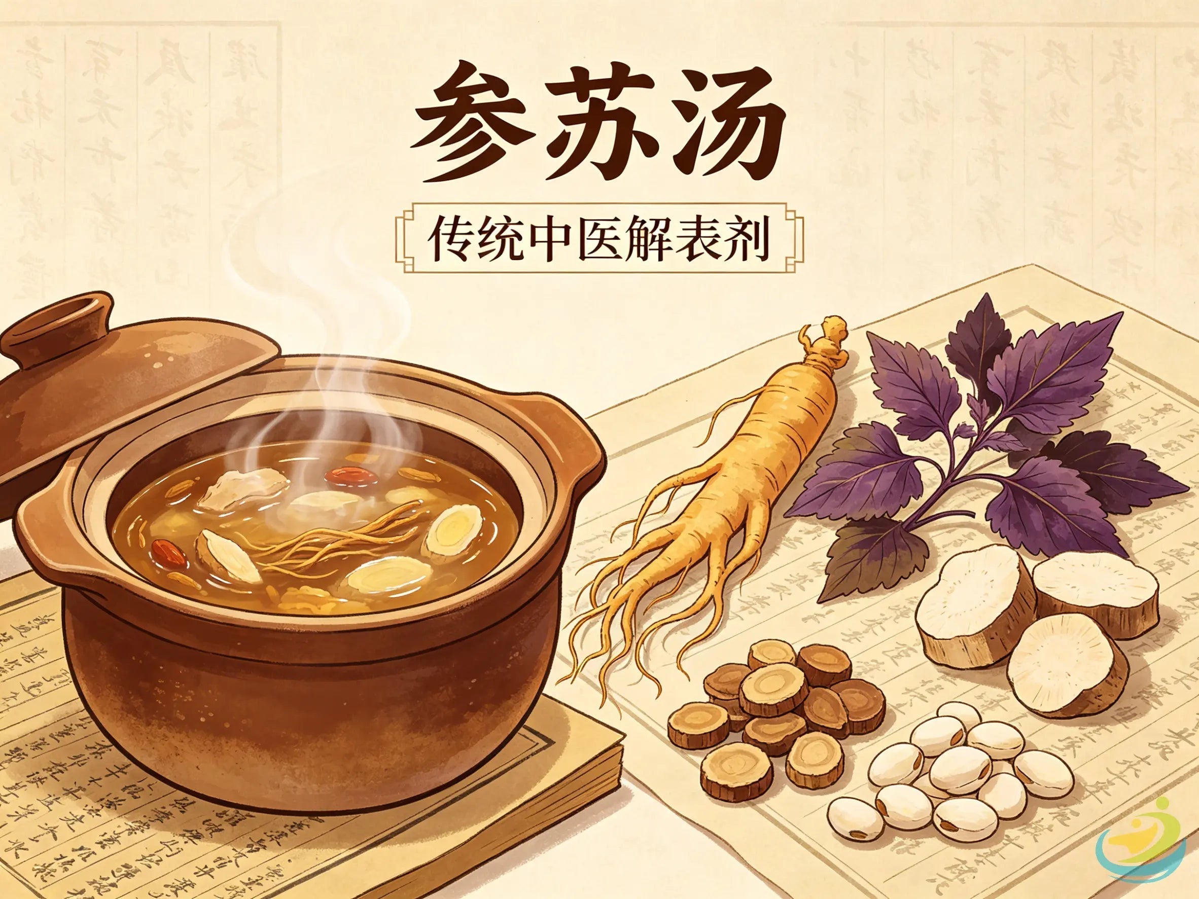 参苏饮：益气解表理气化痰，精准调理气虚感冒、慢性支气管炎与胃肠型感冒 HJMEDICAL