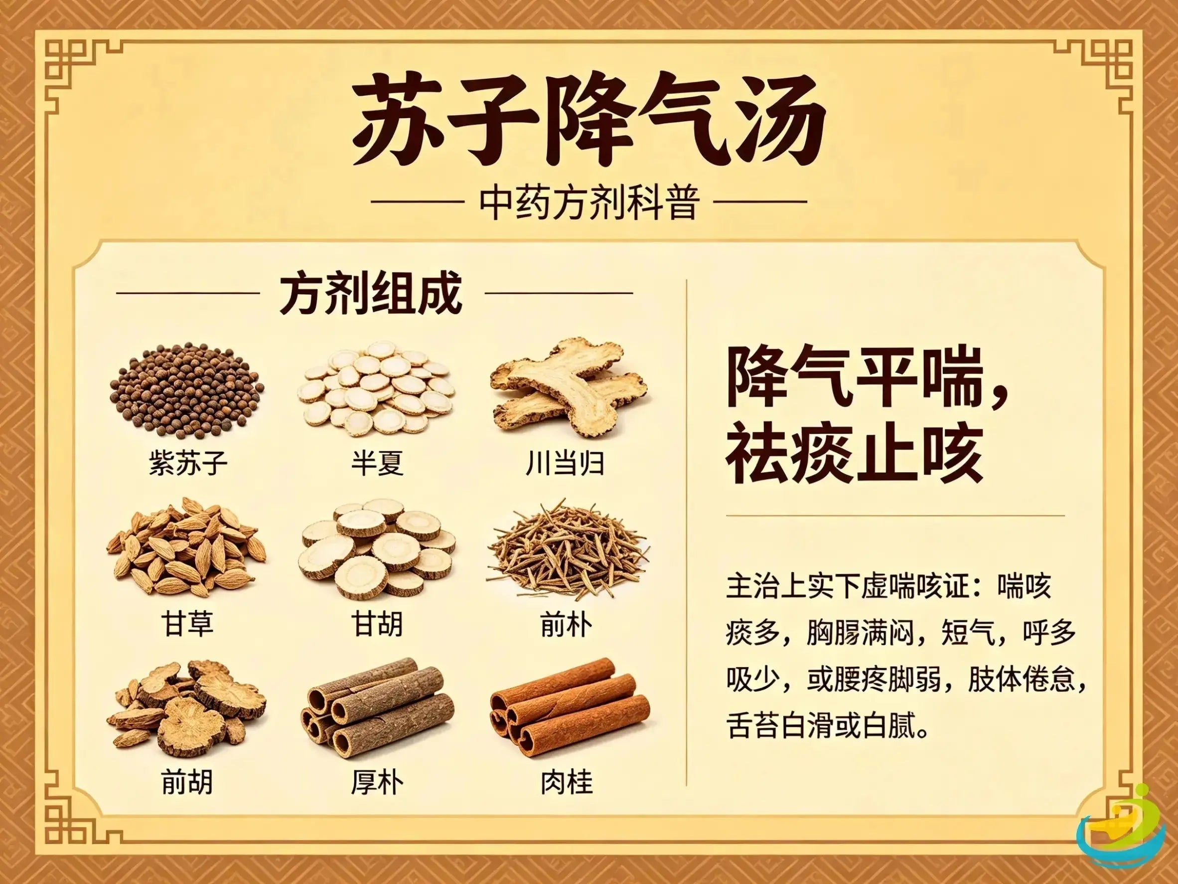苏子降气汤：降气平喘、祛痰止咳的经典名方详解 HJMEDICAL