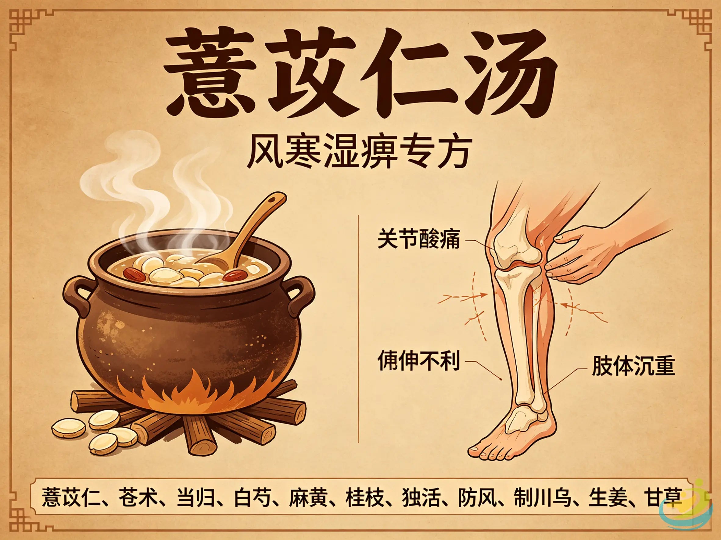 薏苡仁汤详解：健脾渗湿、舒筋除痹的经典经方 HJMEDICAL