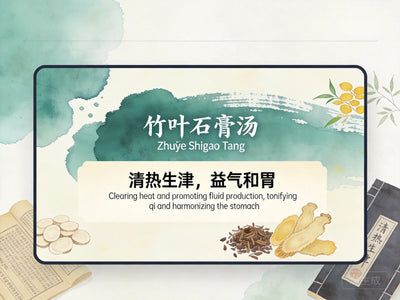 Zhu Ye Shi Gao Tang: Classic TCM Formula for Residual Heat, Qi & Yin Damage After Febrile Disease HJMEDICAL