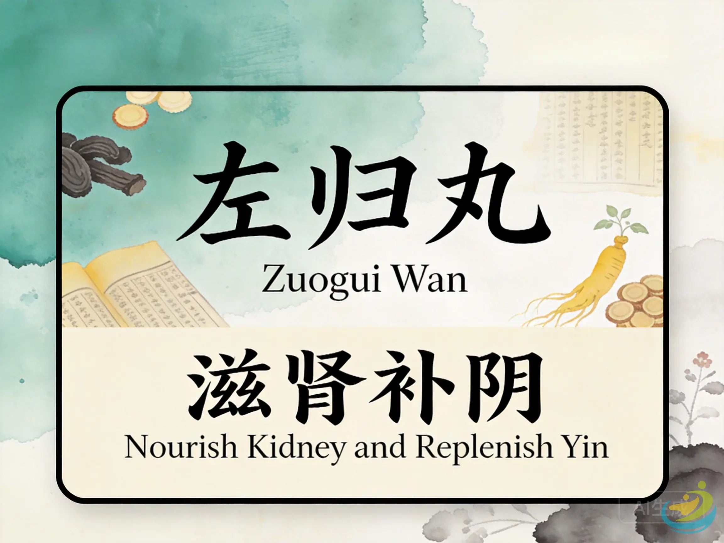 Zuo Gui Wan: Classic TCM Formula for Kidney Yin Deficiency, Lower Back Pain & Night Sweats HJMEDICAL