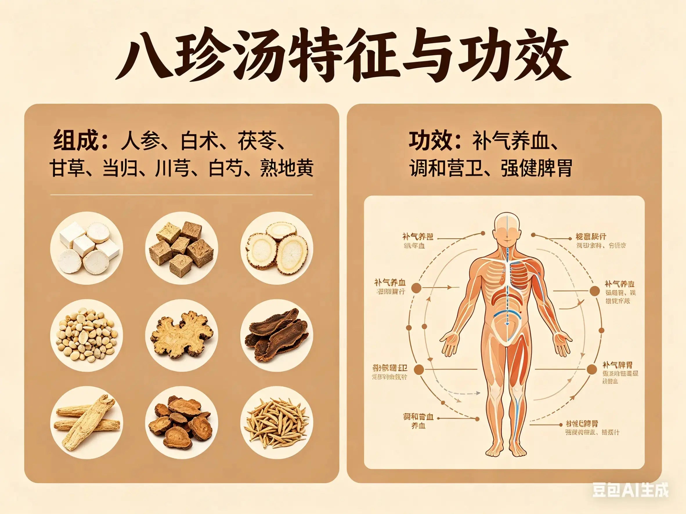 八珍汤的功效与禁忌 HJMEDICAL