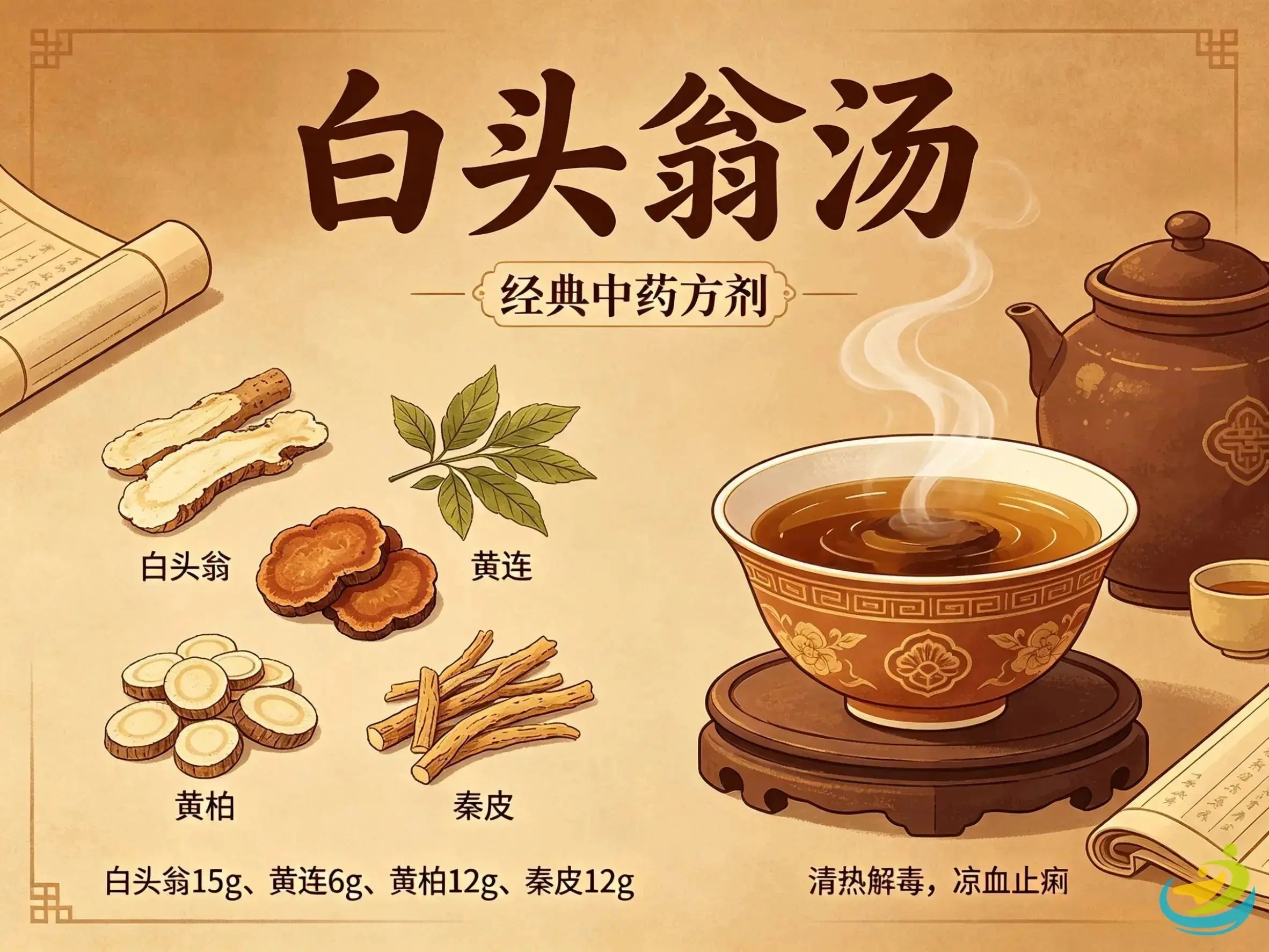 Bai Tou Weng Tang: The Classic Formula for Hot-Toxin Blood Dysentery and Intestinal Heat-Toxin HJMEDICAL