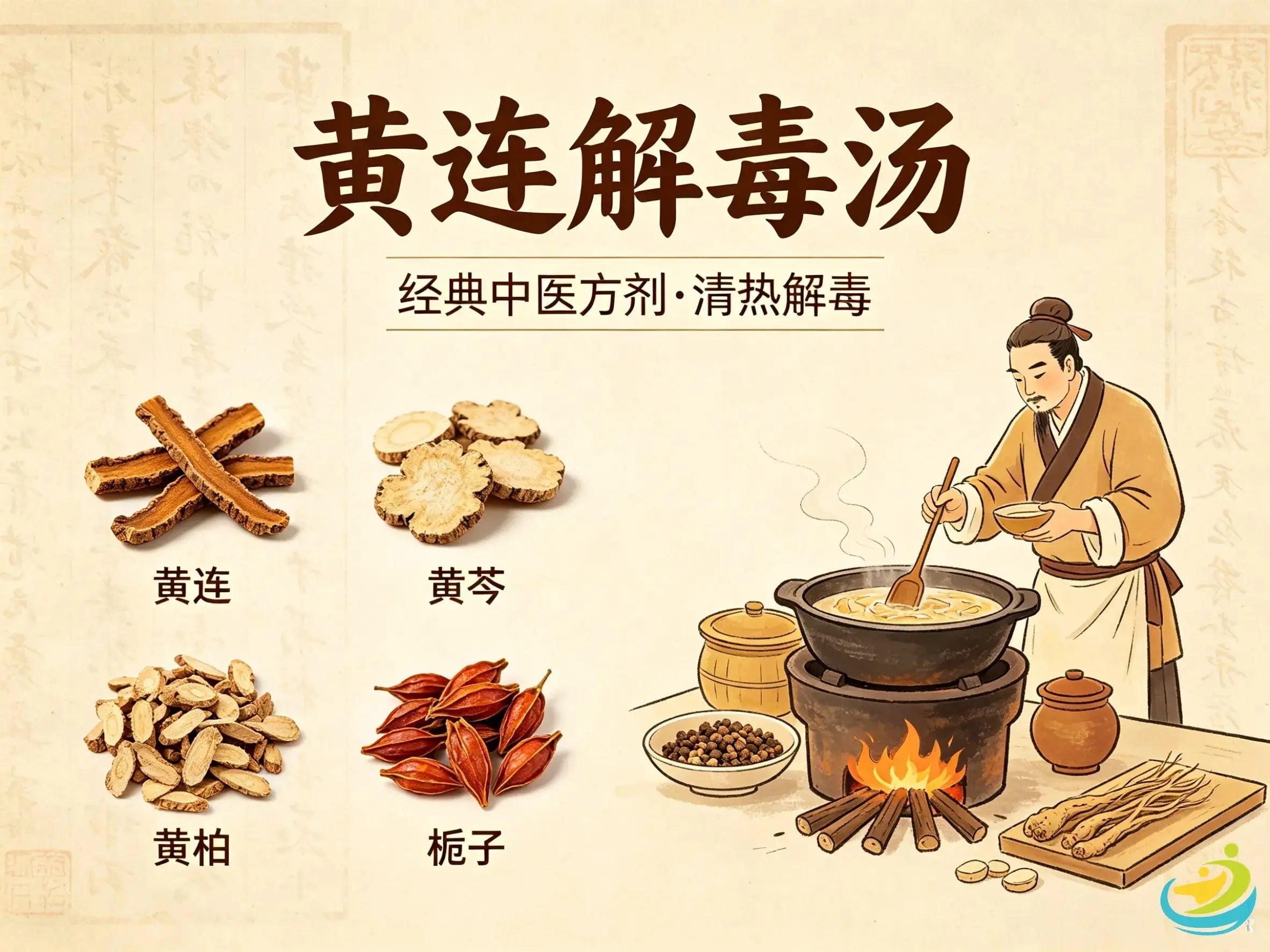 黄连解毒汤：清热泵火解毒的经典方剂 HJMEDICAL