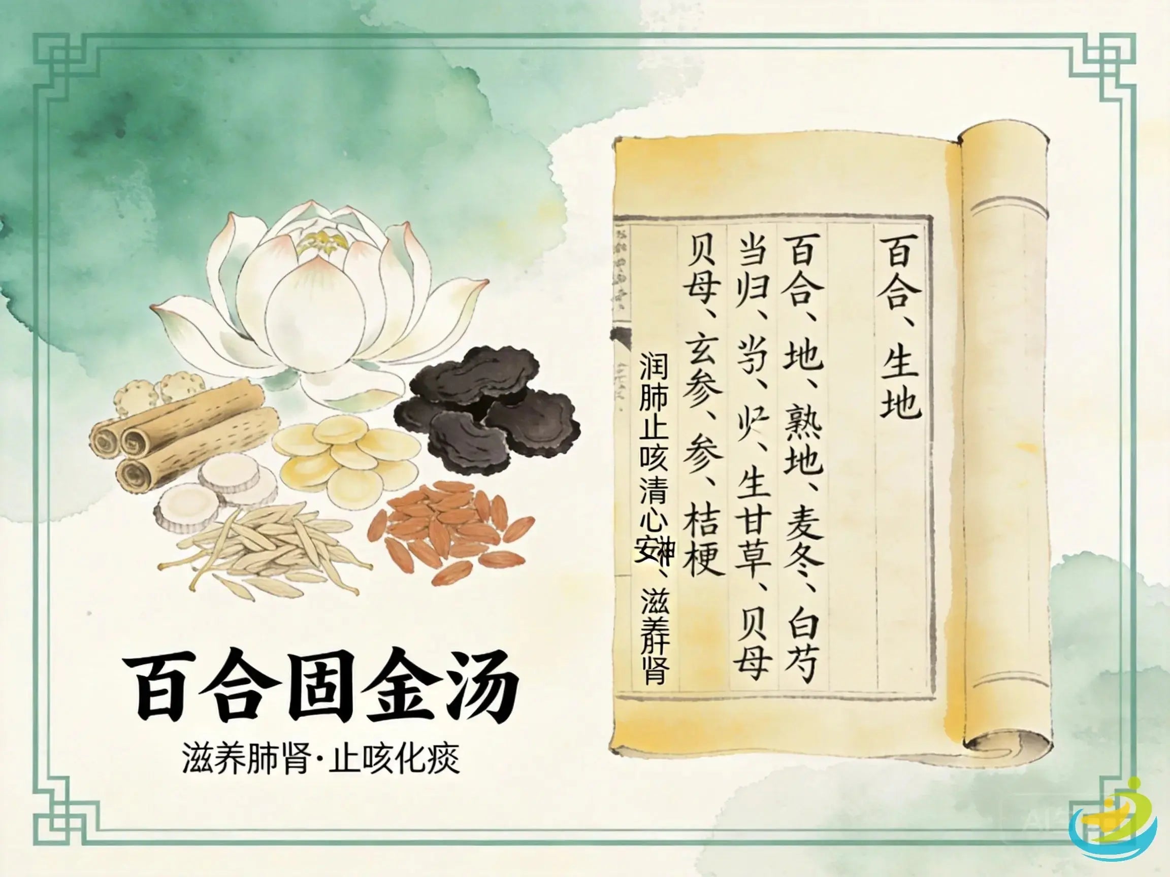 百合固金汤：滋肾润肺、化痰止咳的经典调理方案 HJMEDICAL