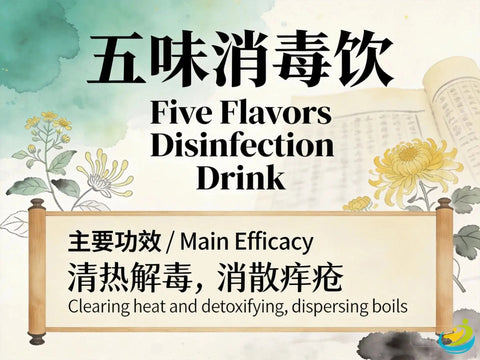 Wu Wei Xiao Du Yin: Traditional Chinese Formula for Heat Toxins and Skin Health HJMEDICAL