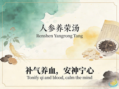 Ren Shen Yang Rong Tang: Classic TCM Formula for Qi & Blood Deficiency with Fatigue & Weak Recovery HJMEDICAL