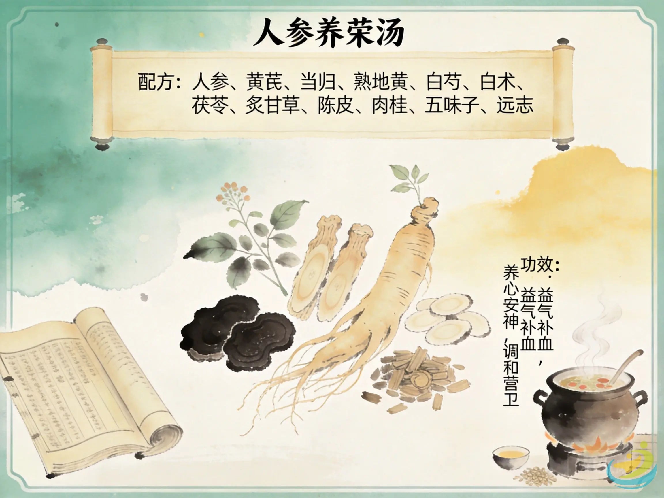 人参养荣汤：大补气血第一方，科学调理化疗后骨髓抑制与慢性疲劳