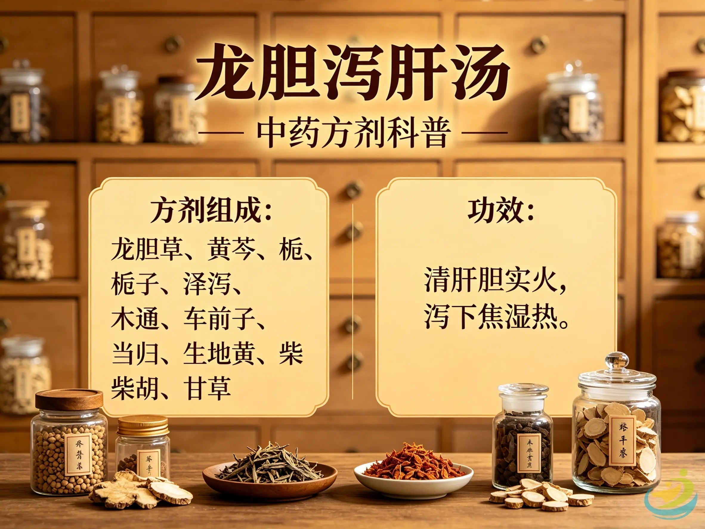 龙胆泻肝汤 —— 中药方剂科普 HJMEDICAL