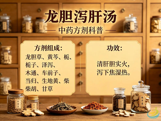 龙胆泻肝汤 —— 中药方剂科普 HJMEDICAL