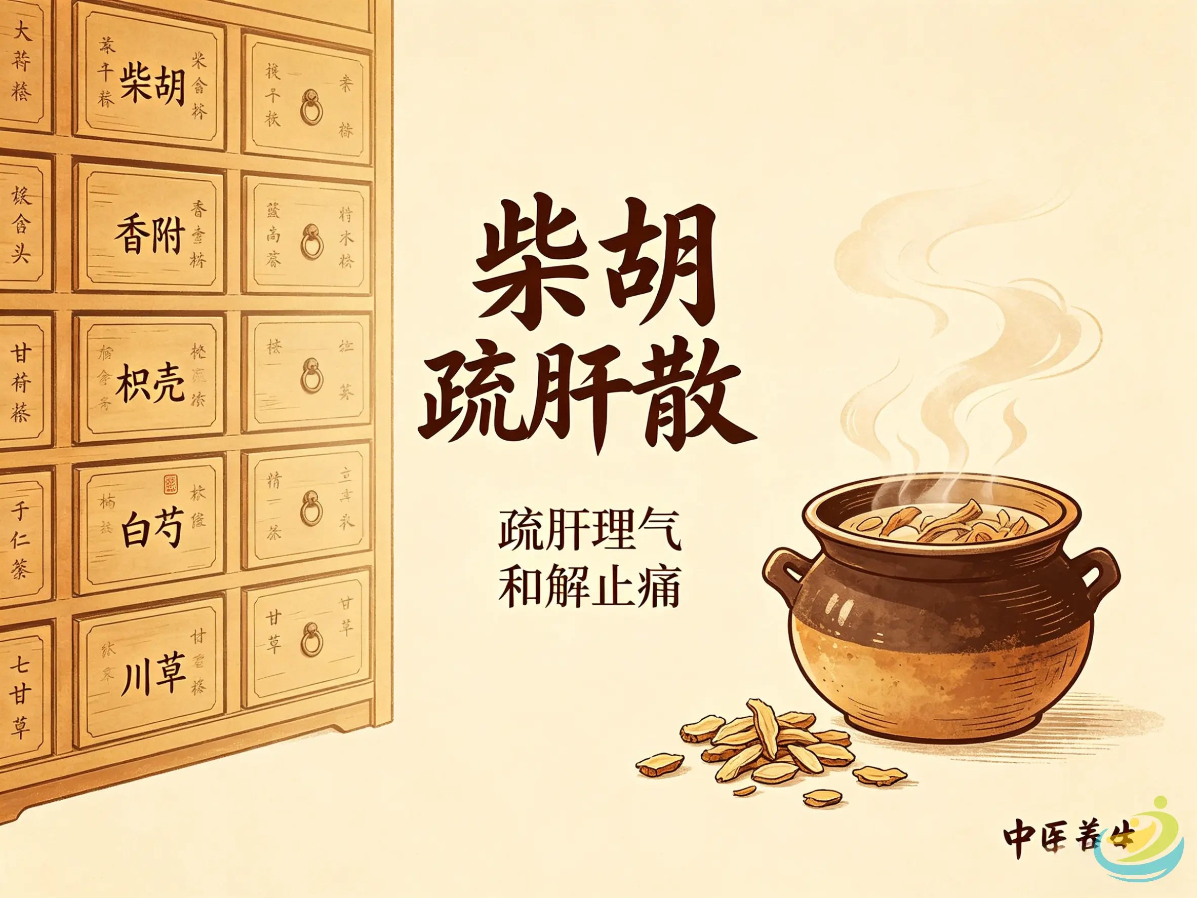 柴胡疏肝散：疏肝解郁、行气止痛的经典调理方案