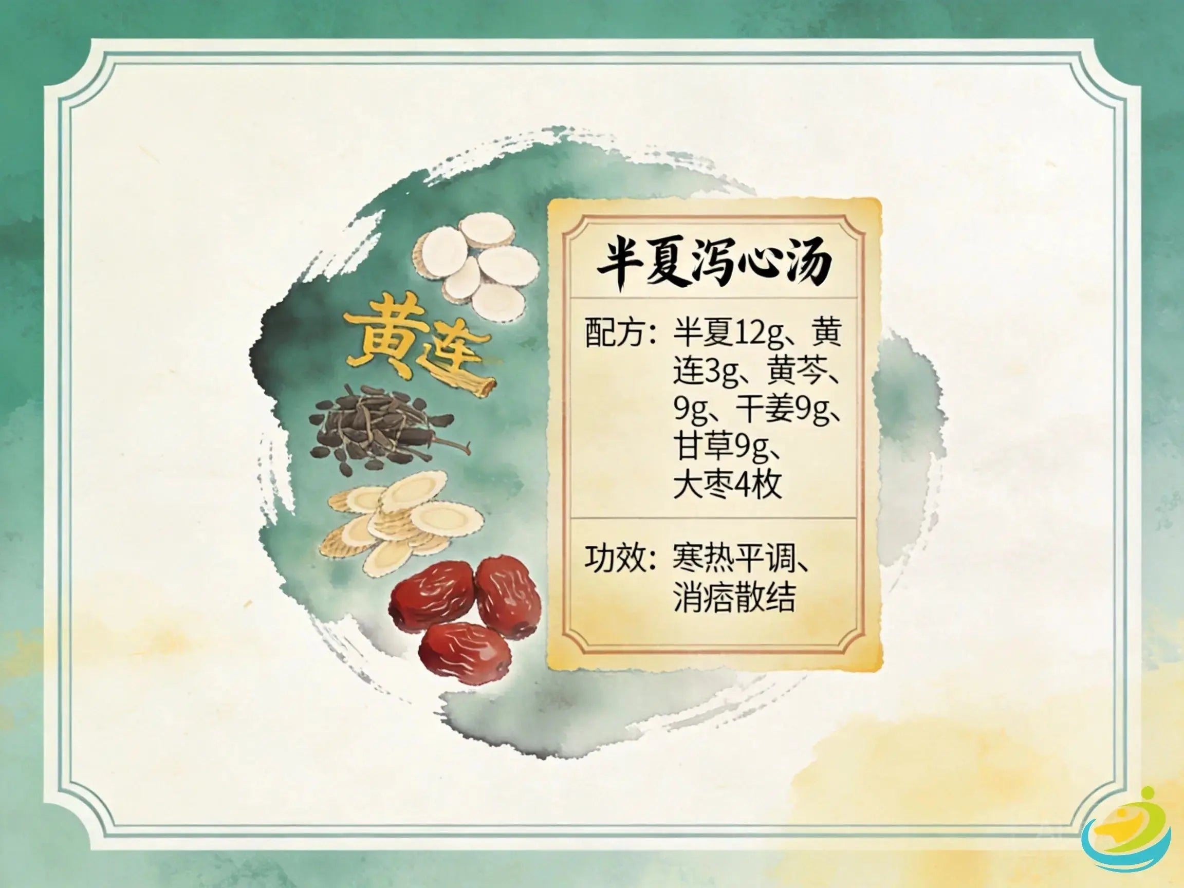 半夏泻心汤功效与现代应用：教你用调和寒热名方，精准拯救胃胀反酸 HJMEDICAL