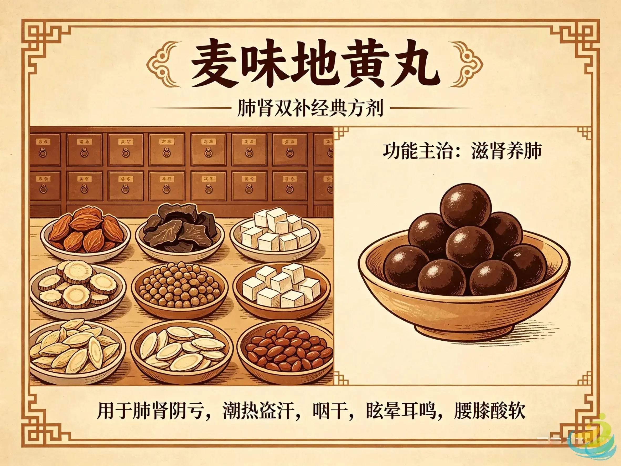 Mai Wei Di Huang Wan: The Classic Lung-Kidney Yin Formula for Dry Cough, Night Sweats and Breathlessness HJMEDICAL
