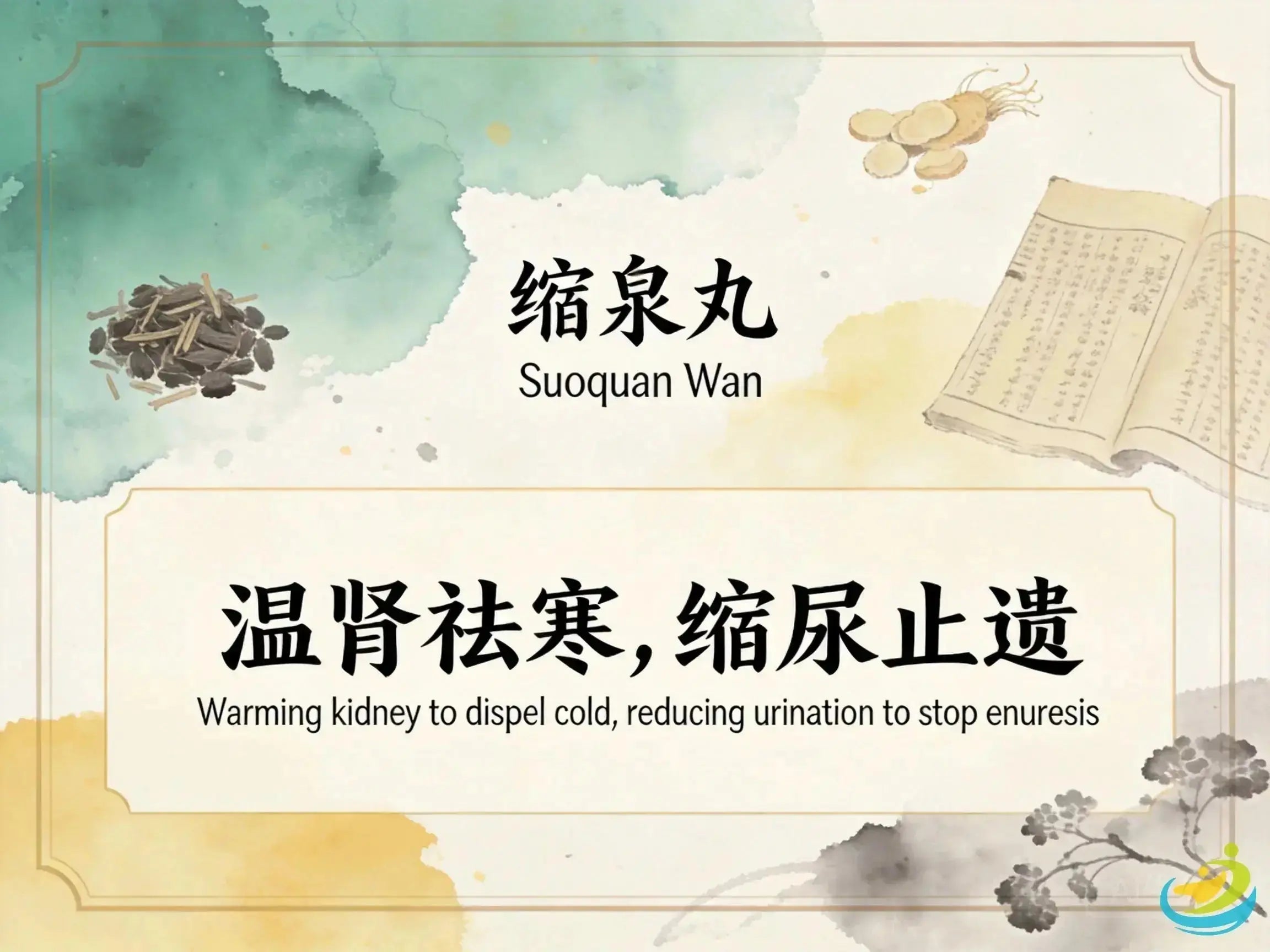 Suo Quan Wan: Classic TCM Formula for Frequent Urination, Enuresis & Kidney Deficiency HJMEDICAL