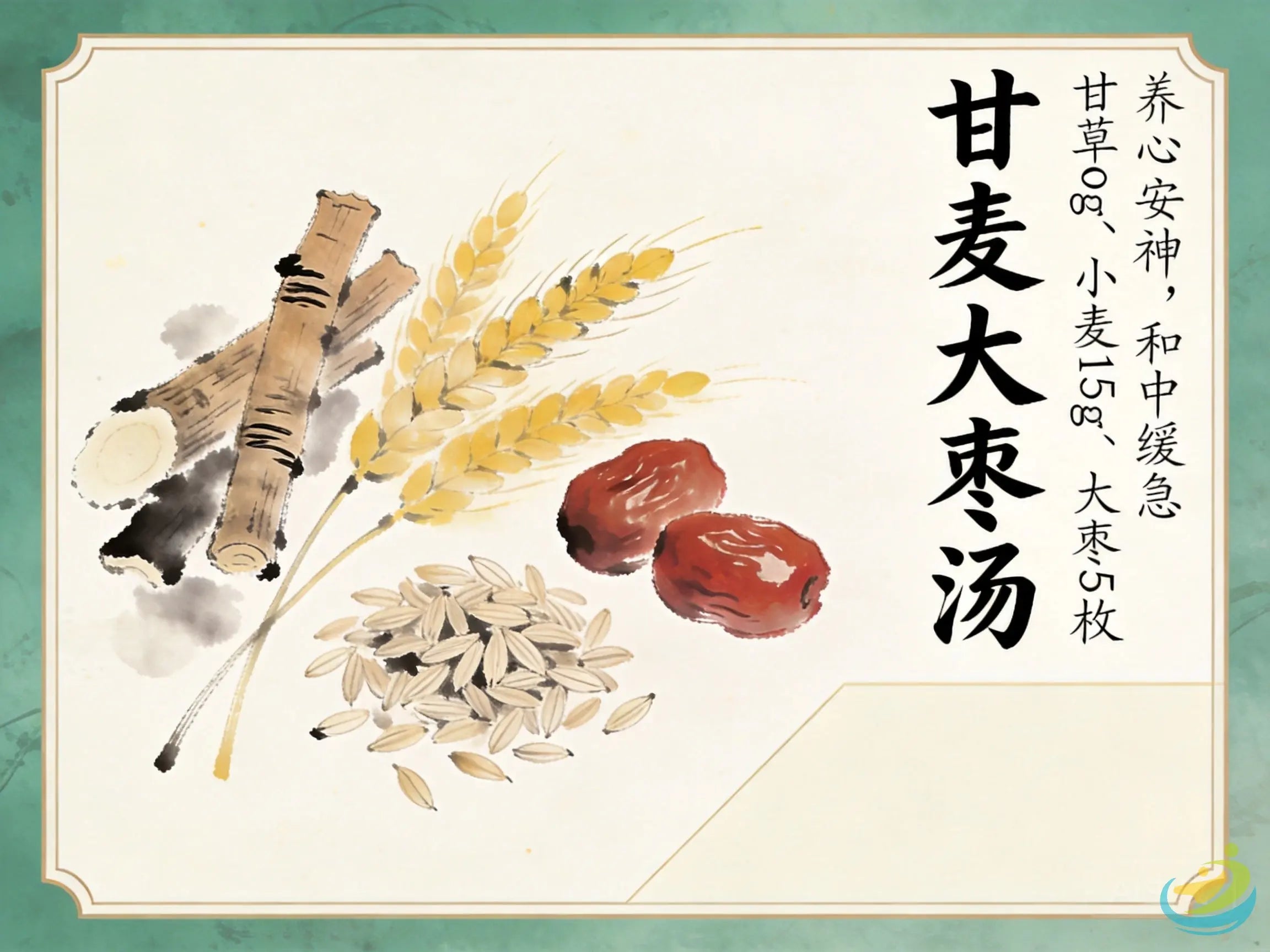 甘麦大枣汤：揭秘甘润缓急第一方，科学调理现代焦虑情绪与神经官能症 HJMEDICAL