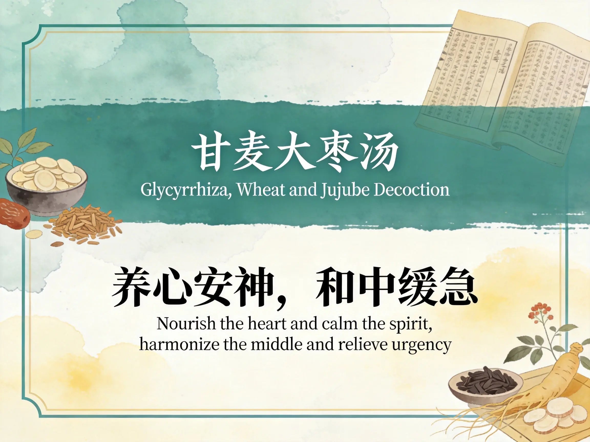 Gan Mai Da Zao Tang: Classic TCM Formula for Restless Organ Disorder, Anxiety & Emotional Instability HJMEDICAL
