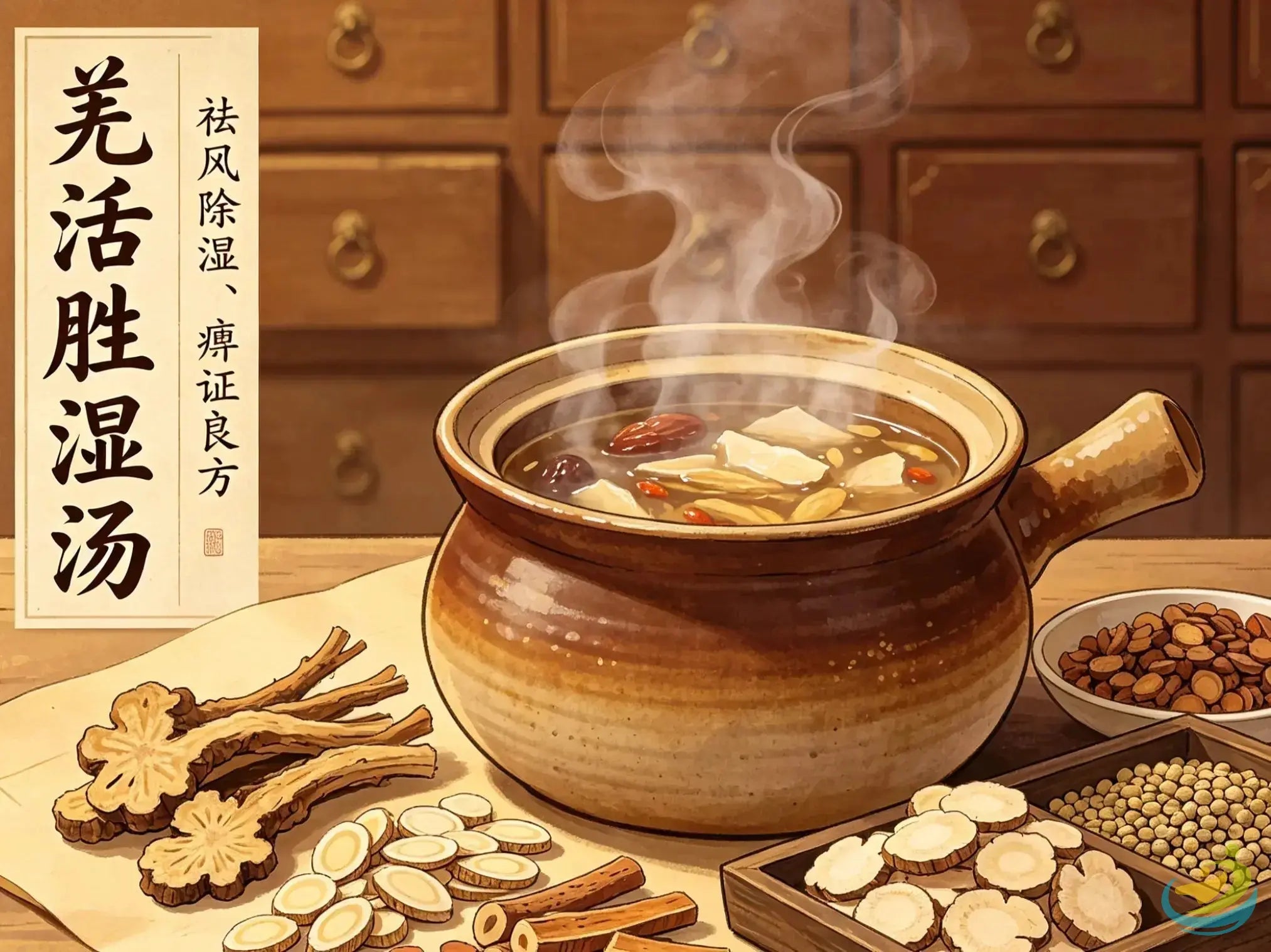 Qiang Huo Sheng Shi Tang: The Classic Formula for Wind-Damp Head-Body-Lumbar Pain HJMEDICAL