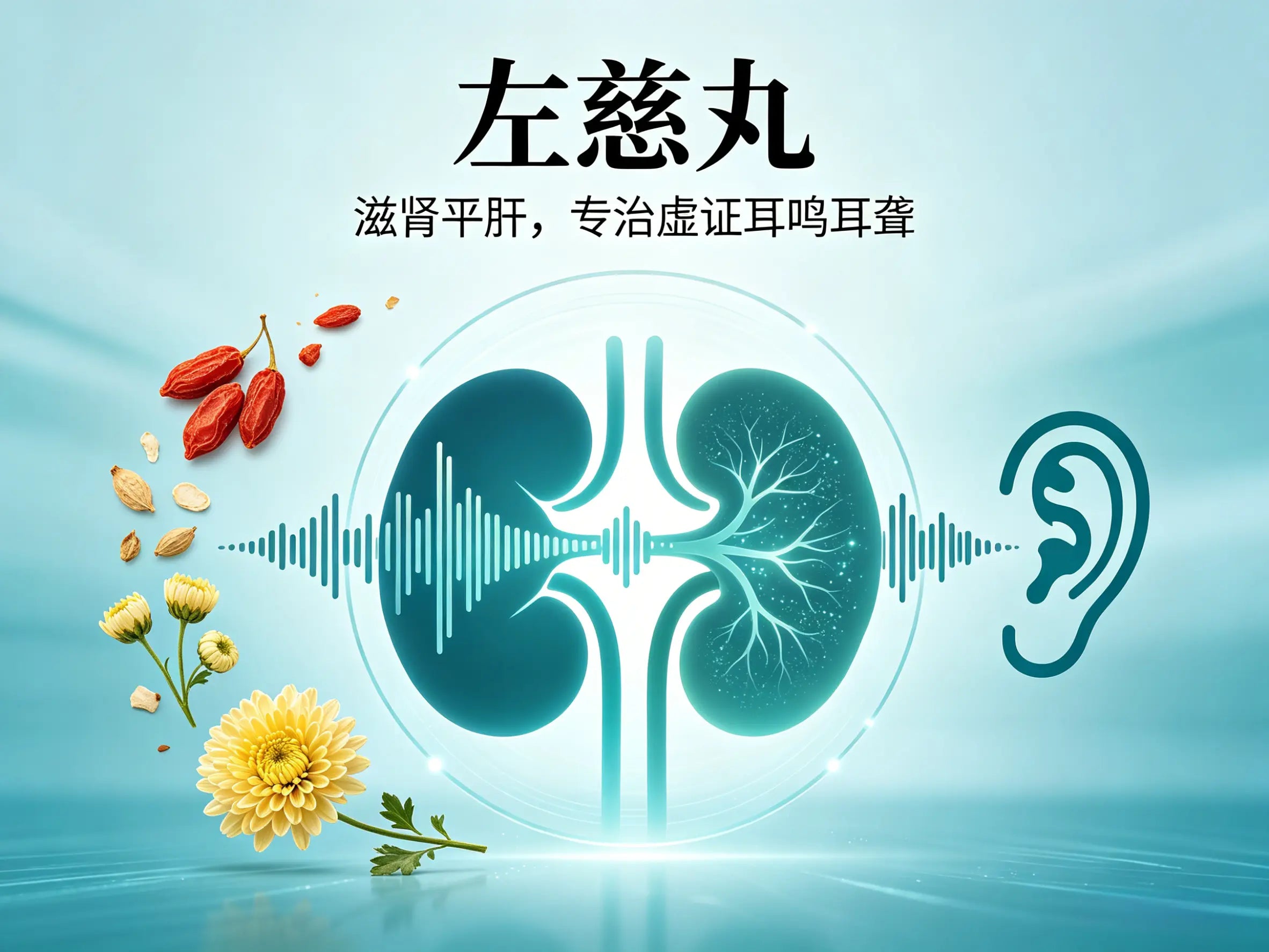 中药经典方剂左慈丸深度解析：滋肾平肝，专治虚证耳鸣耳聋 HJMEDICAL