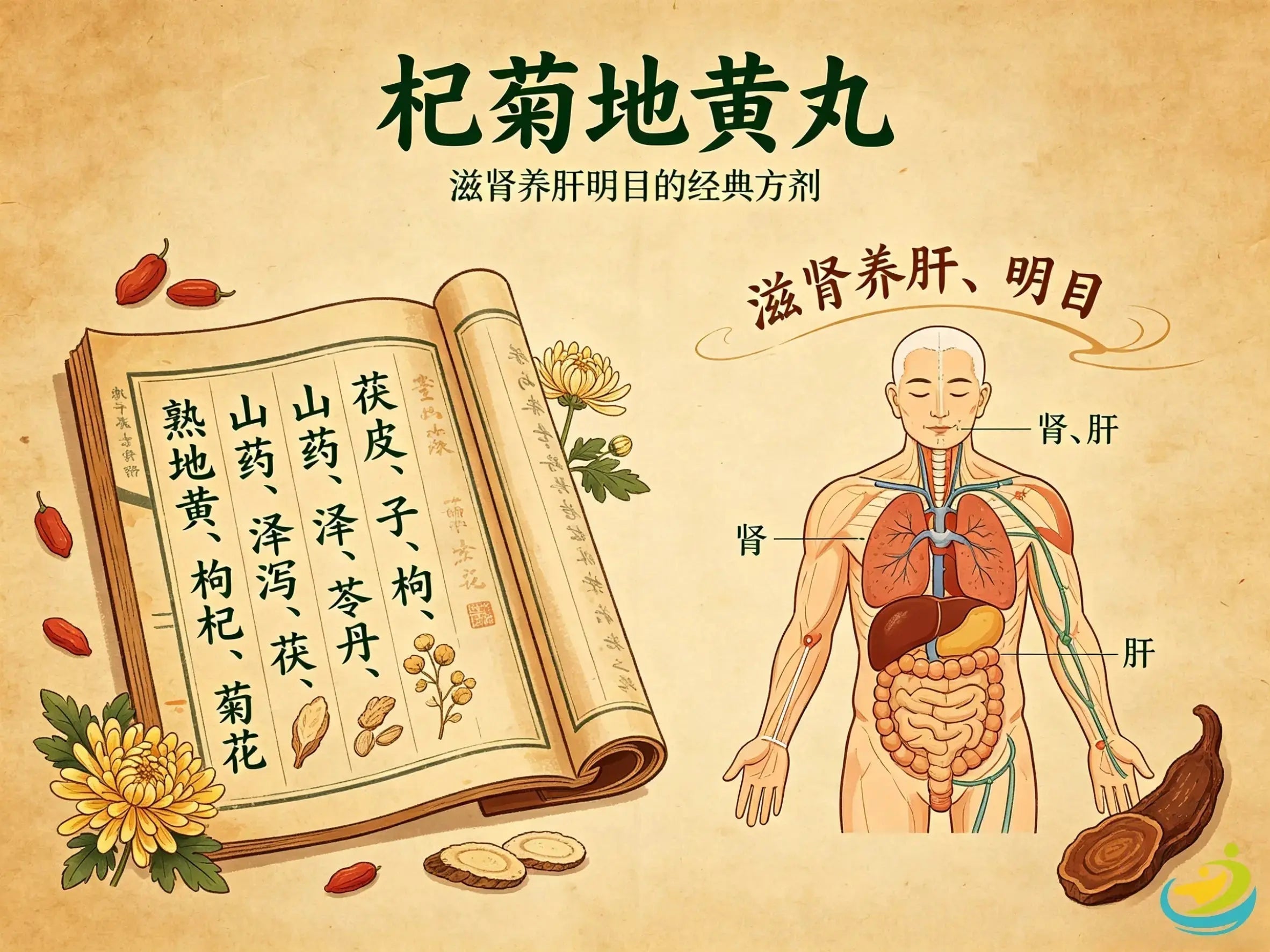 杞菊地黄丸：滋肾养肝明目，精准调理干眼症、视疲劳与原发性高血压早期危机 HJMEDICAL