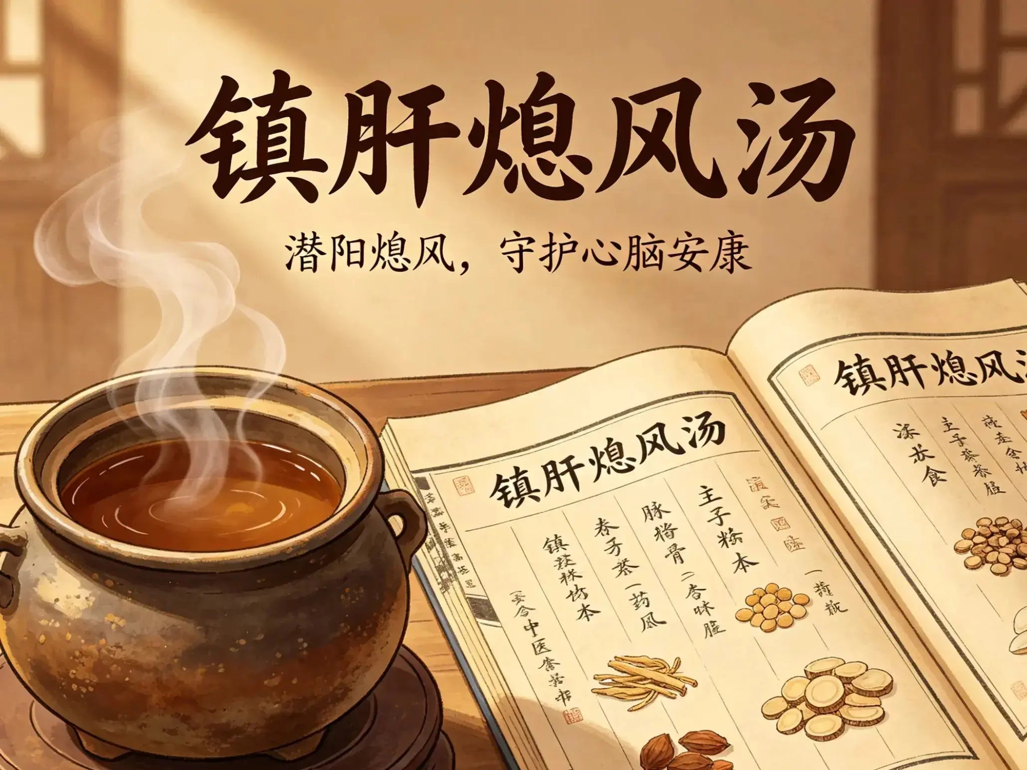 经典经方镇肝熄风汤：潜阳熄风，守护心脑安康的传世良方 HJMEDICAL