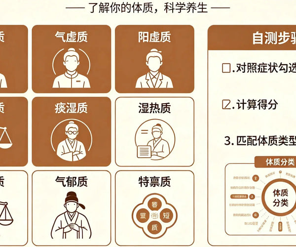 9 TCM Constitutions: Discover Your Body Type and Wellness Guide – HJMEDICAL