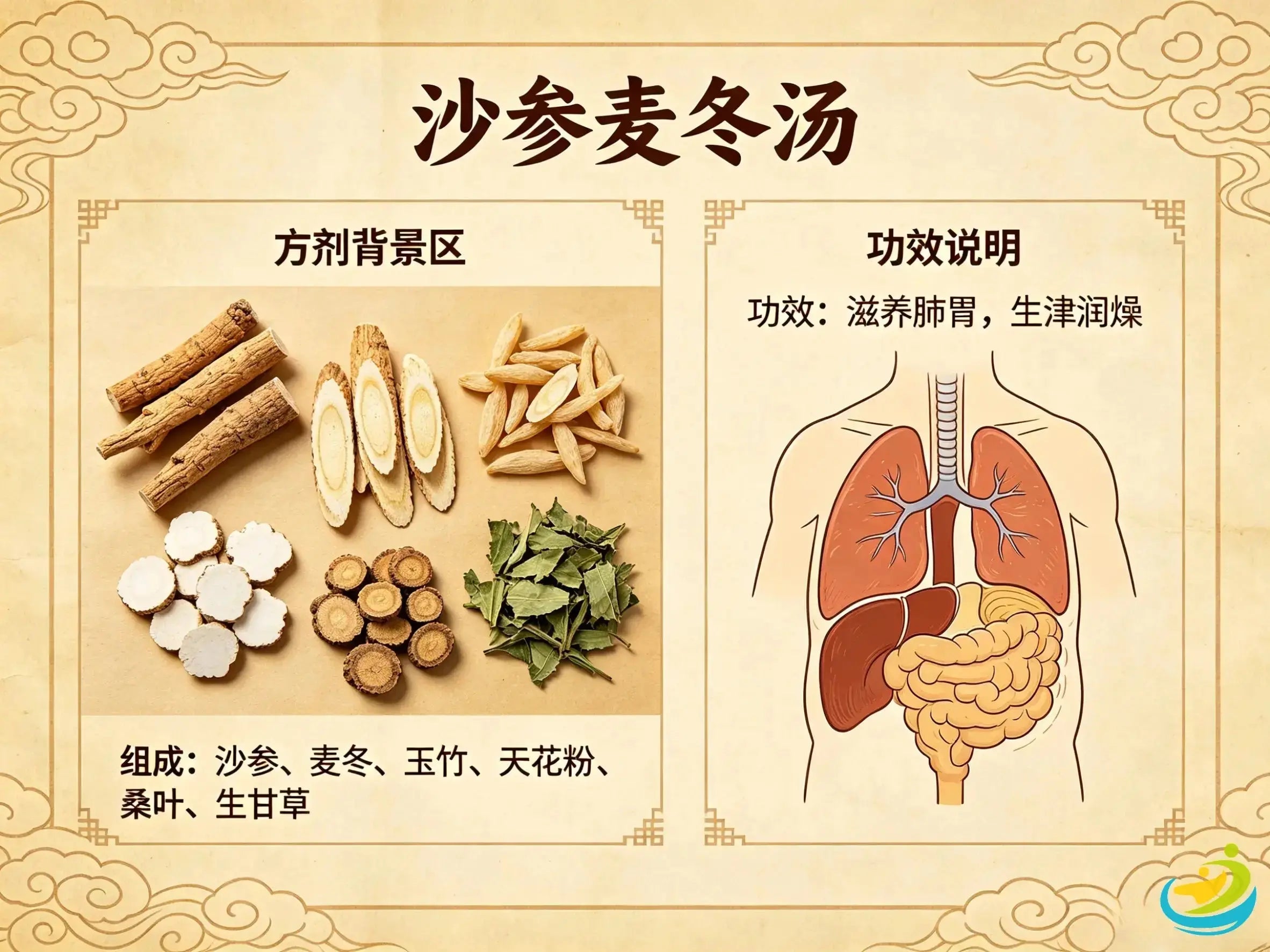 沙参麦冬汤：甘寒滋阴、清宣肺胃的经典调理方案 HJMEDICAL