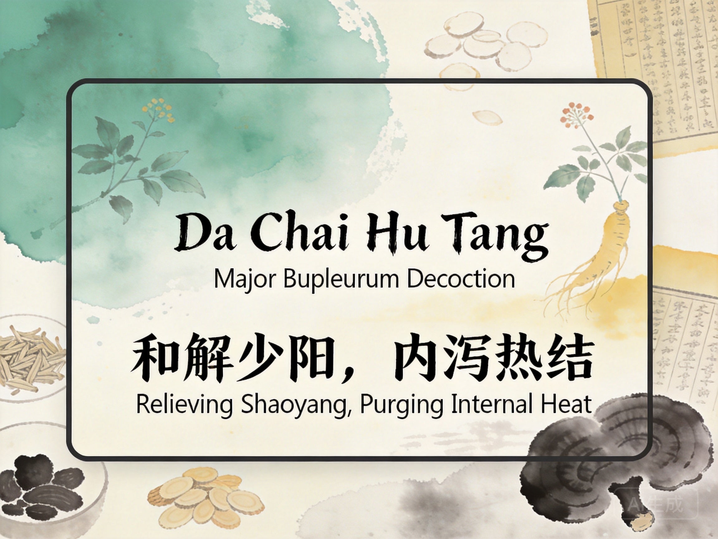 Da Chai Hu Tang