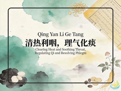 Qing Yan Li Ge Tang: Classic TCM Formula for Sore Throat, Heat in the Throat & Diaphragm HJMEDICAL