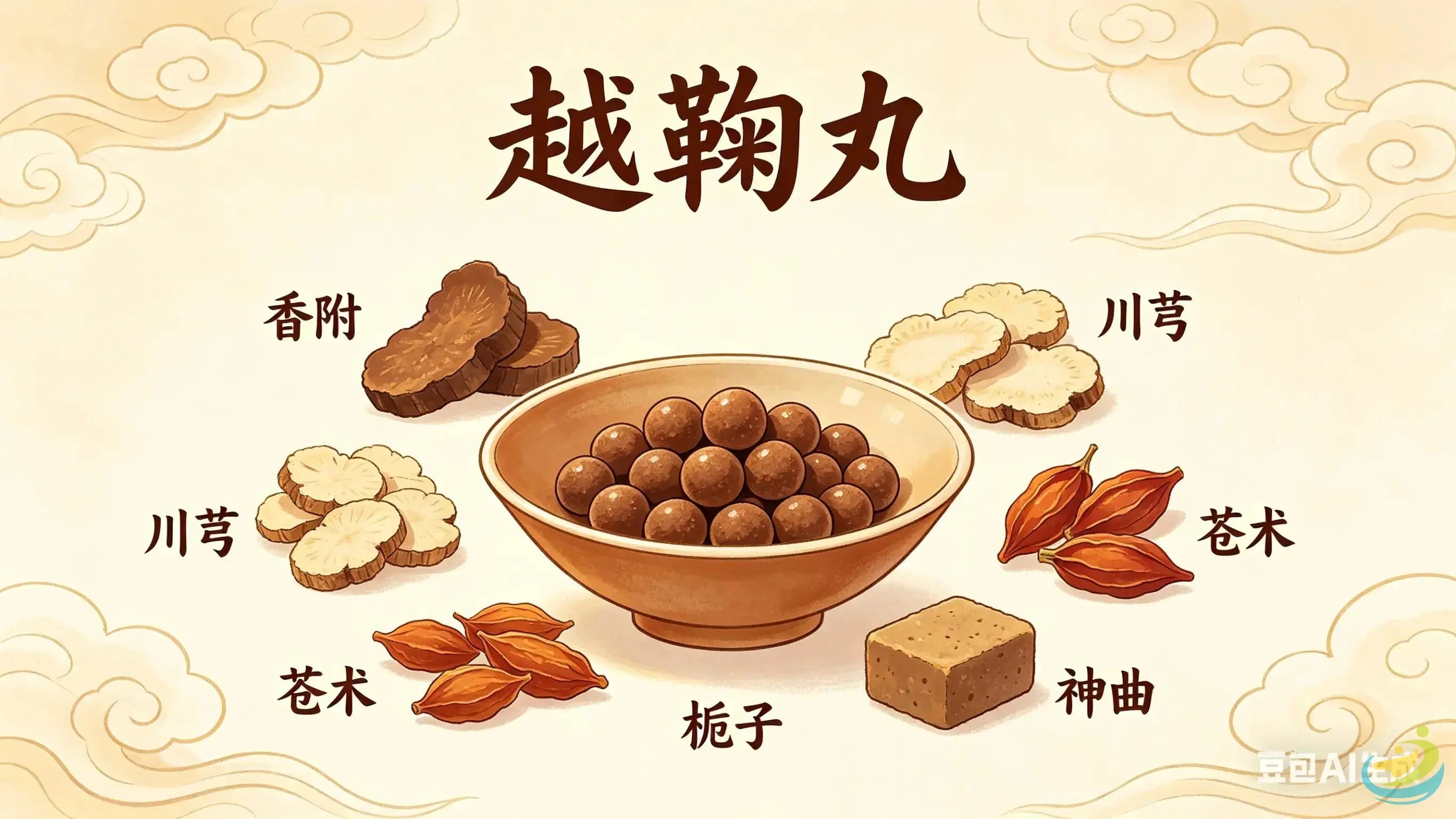 千年解郁良方：越鞠丸，化解“六郁”困扰的中医智慧 HJMEDICAL