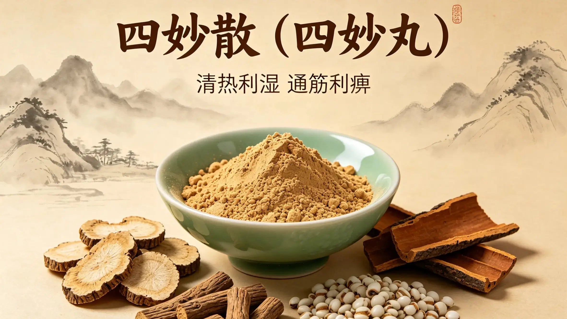 四妙散（四妙丸）详解｜祛湿清热第一方，专治湿热下注引发的各类不适 HJMEDICAL