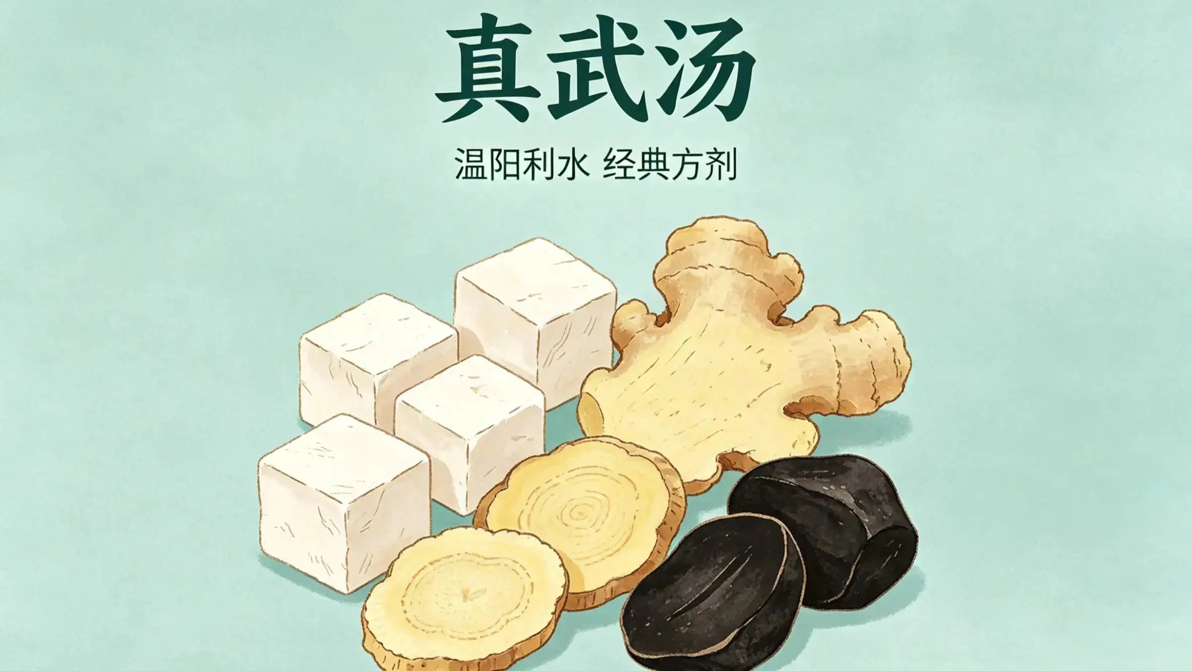 真武汤详解｜温阳利水第一方，专治阳虚水泛引发的水肿、畏寒与虚喘 HJMEDICAL