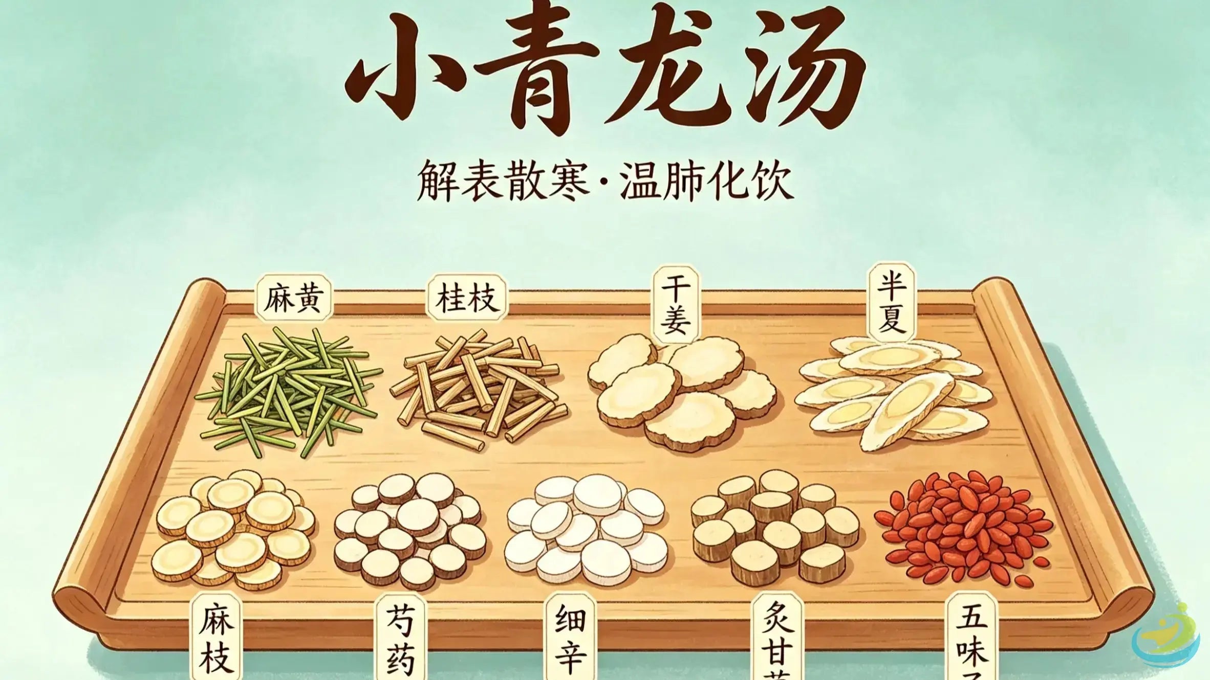 小青龙汤详解｜解表温肺第一方，专治外寒里饮引发的咳喘、畏寒与痰多 HJMEDICAL