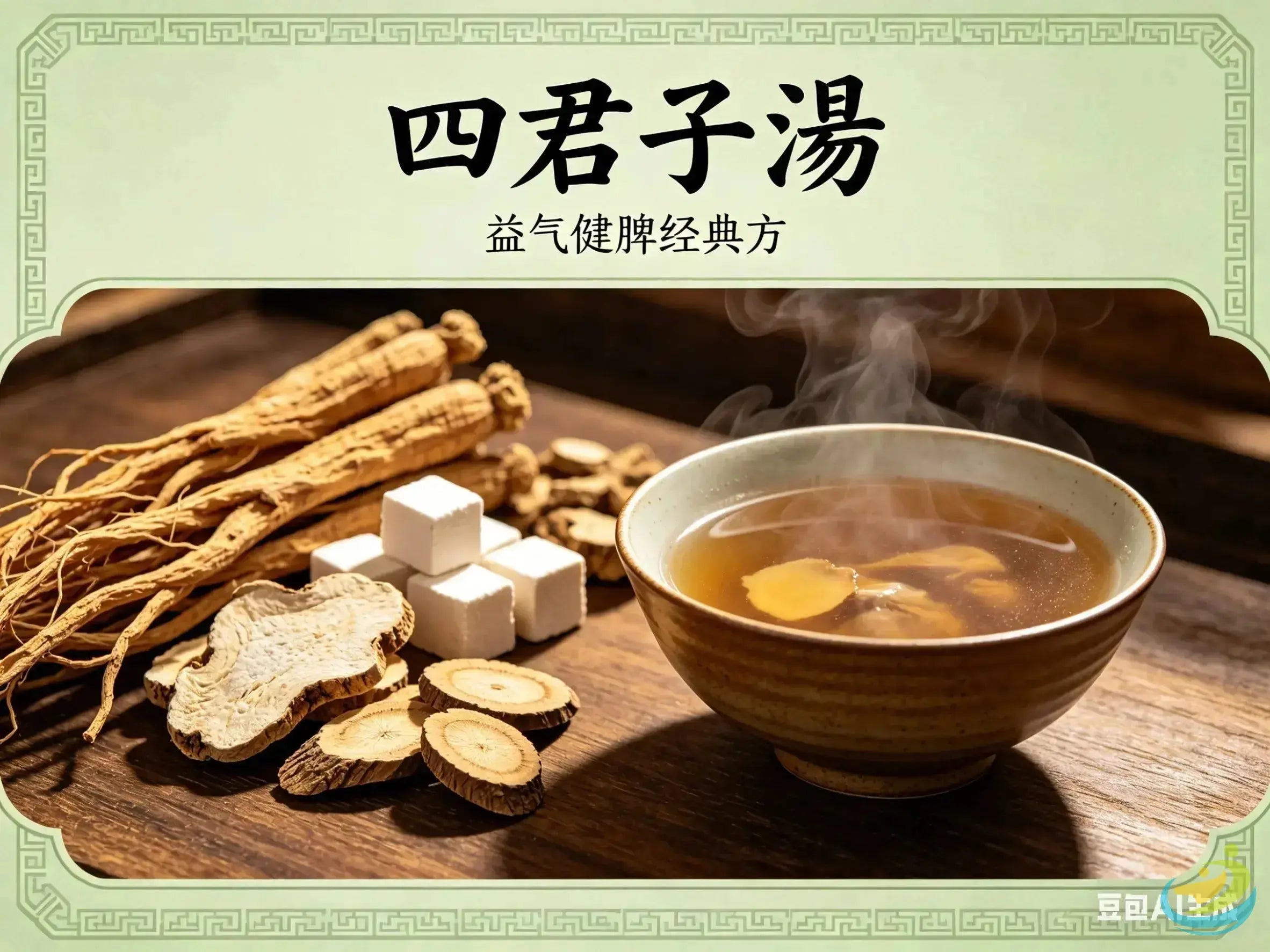 Si Jun Zi Tang (Four Gentlemen Decoction): TCM Formula for Digestion and Fatigue HJMEDICAL